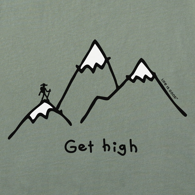 Product image for "Men's Get High Hiker Short Sleeve Crusher Tee" ||109790_2