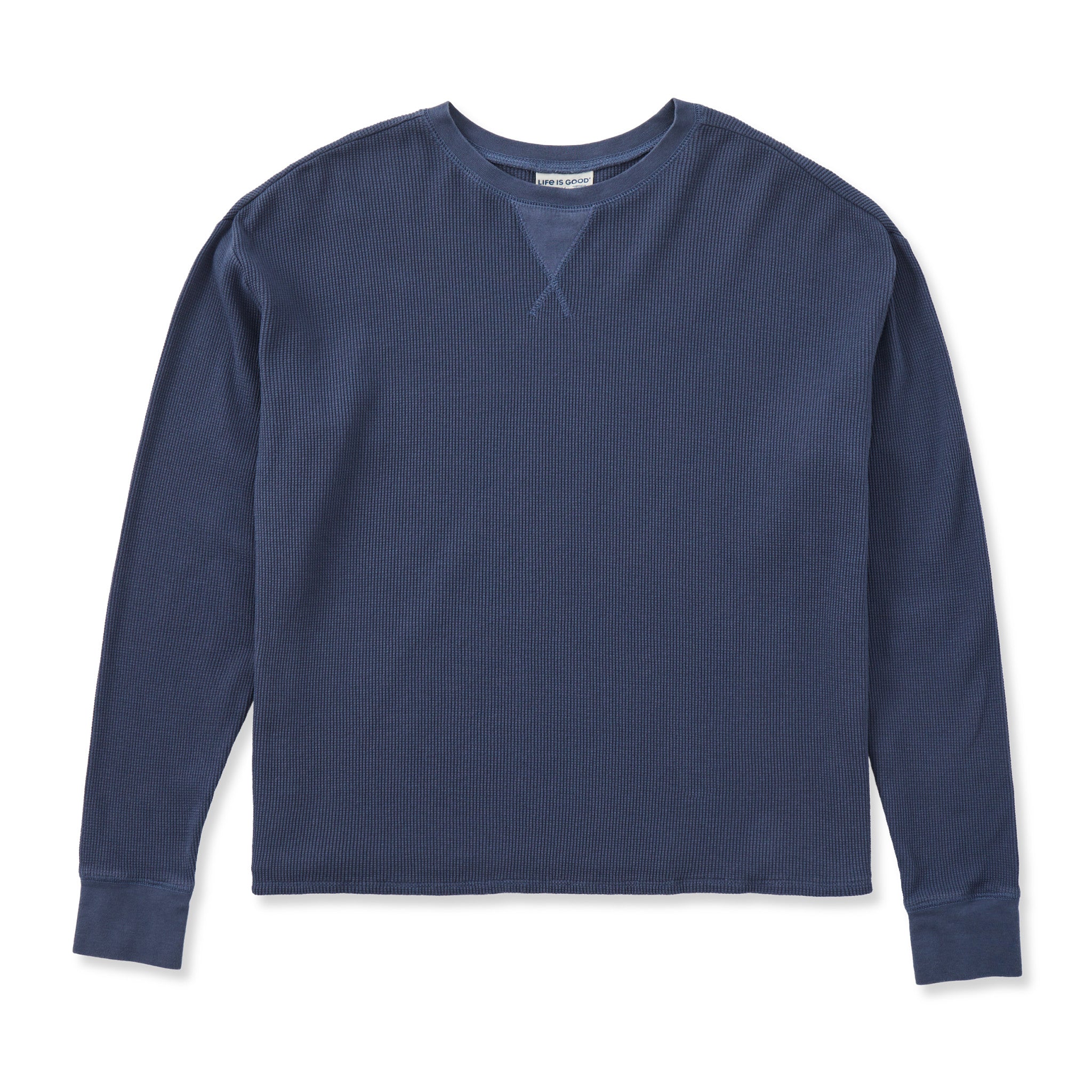 Women's Solid Long Sleeve Thermal Tee | Shop Life is Good