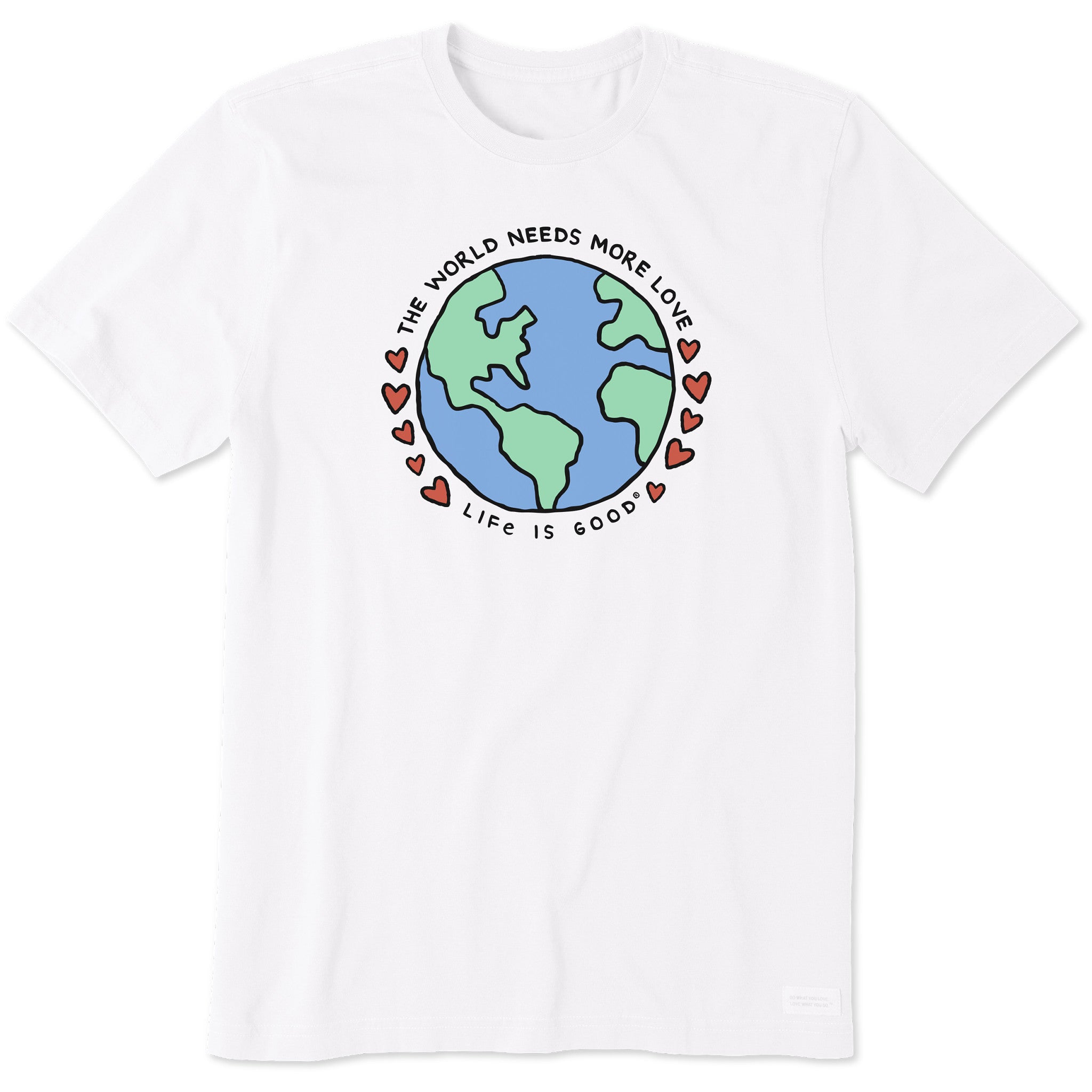 Men's World Needs More Love Short Sleeve Tee | Shop Life is Good