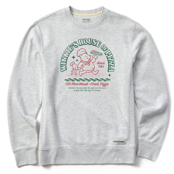 Men's Winnie's House of Pizza Simply True Fleece Crew | Shop Life