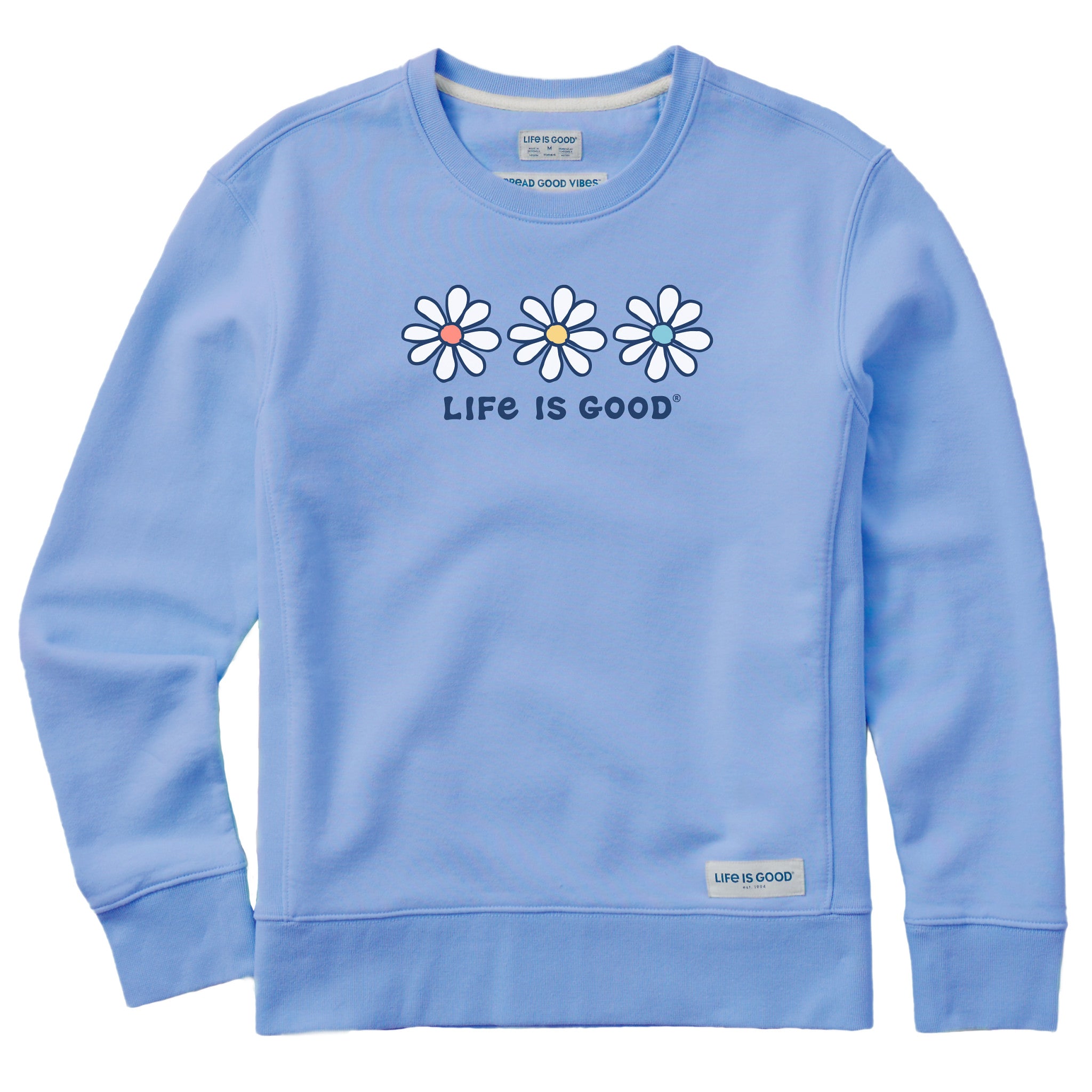 Women's Daisies Simply True Crew1