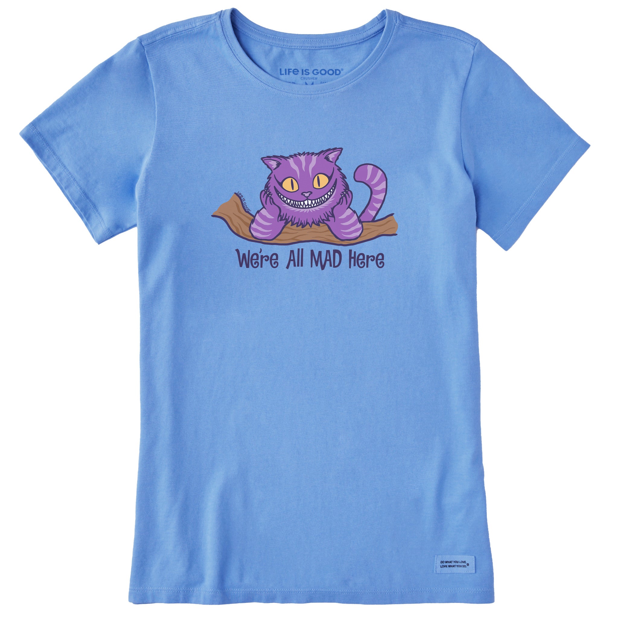 Women's Alice in Wonderland Mad Here Short Sleeve Tee | Shop Life