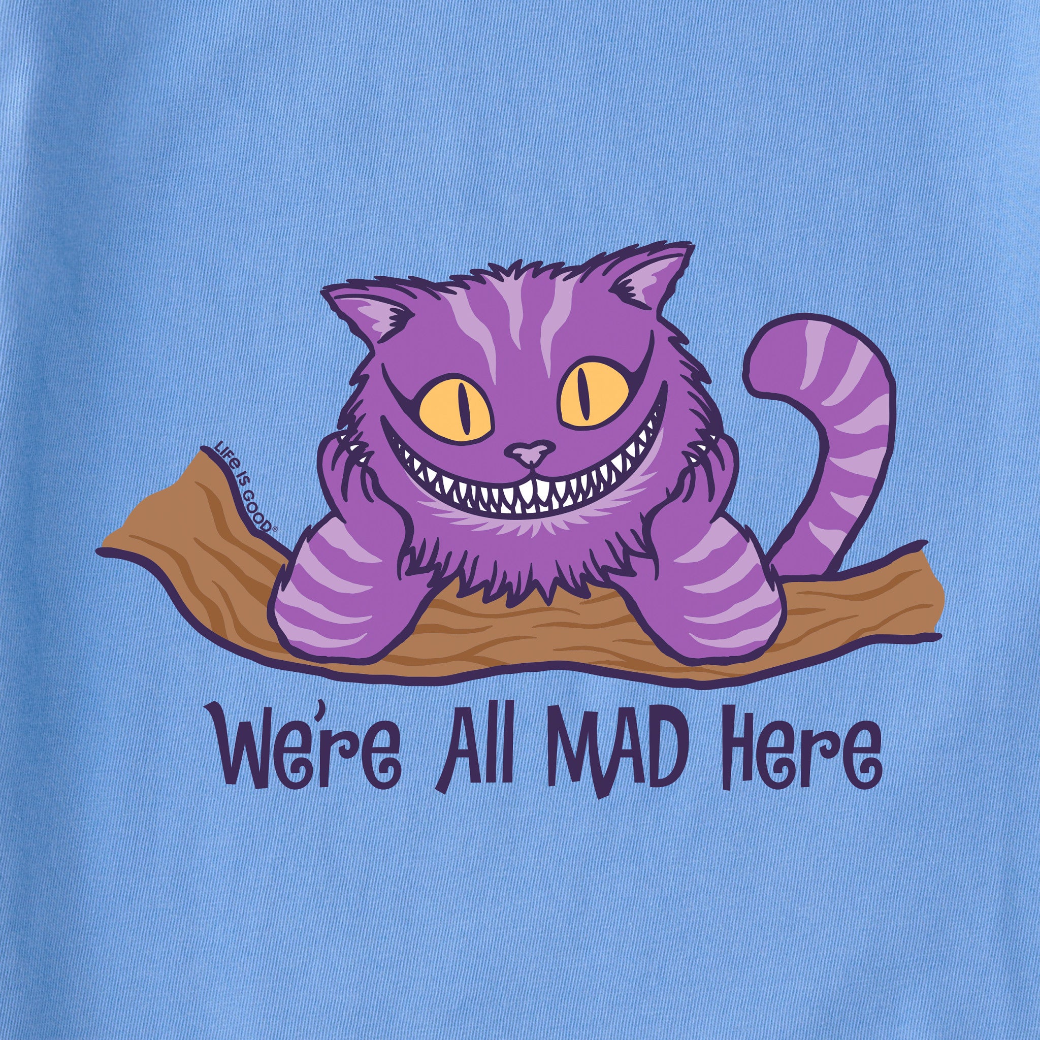 Women's Alice in Wonderland Mad Here Short Sleeve Tee | Shop Life