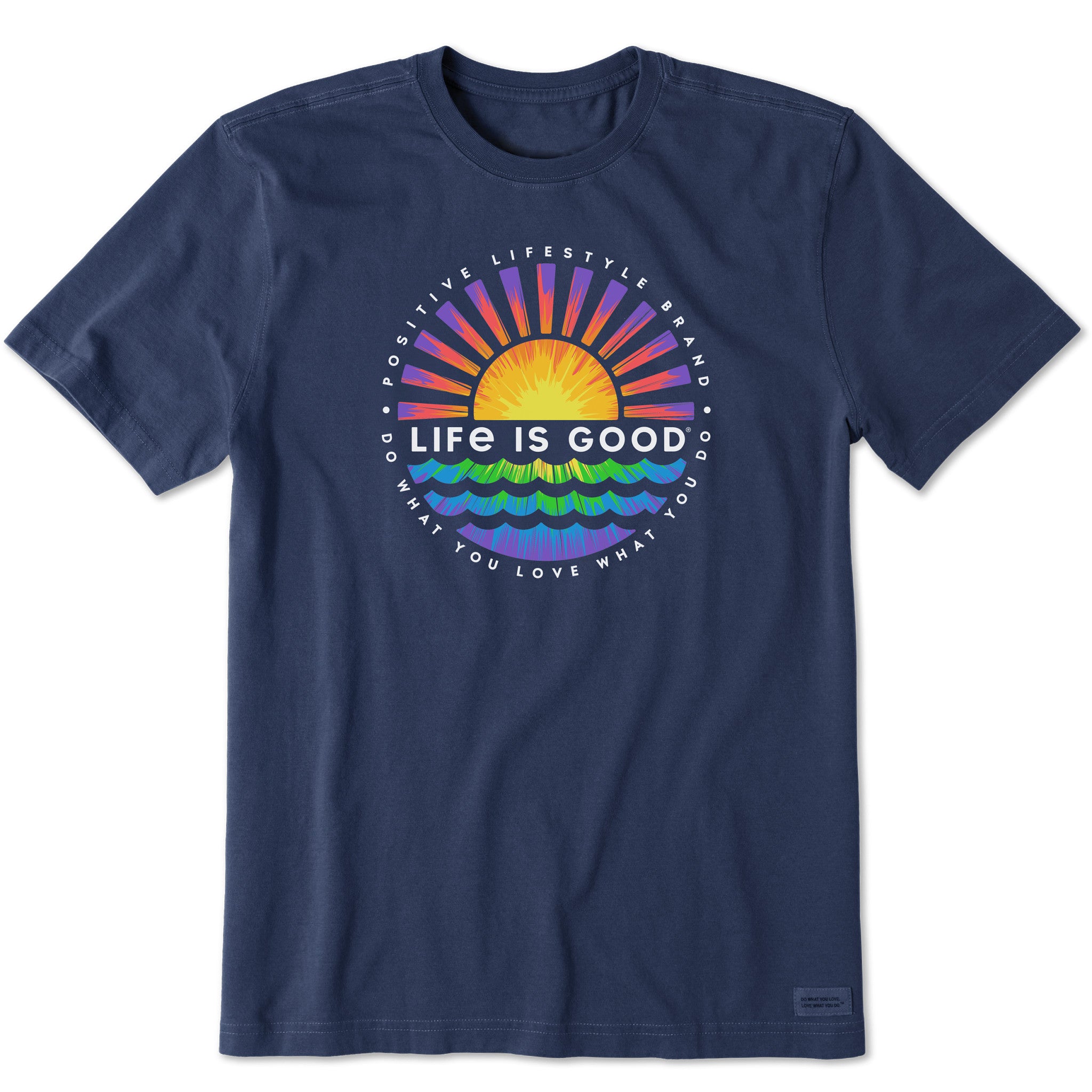 Product image for "Men's Tie Dye Sunset Burst Short Sleeve Tee" ||111746_1
