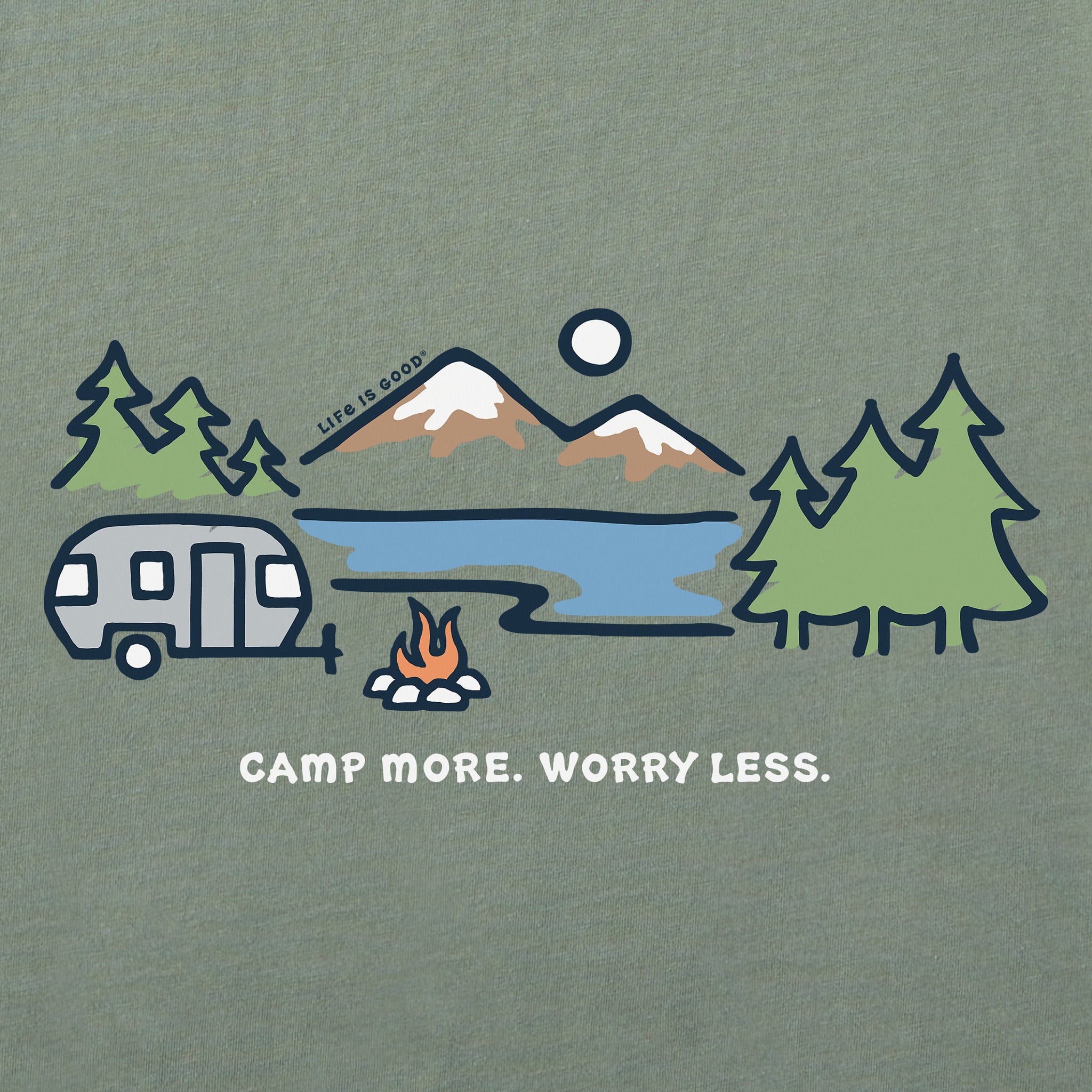 Dauocie Women's 'Hike More Worry Less' Graphic Tee - Casual Short Sleeve T-Shirt