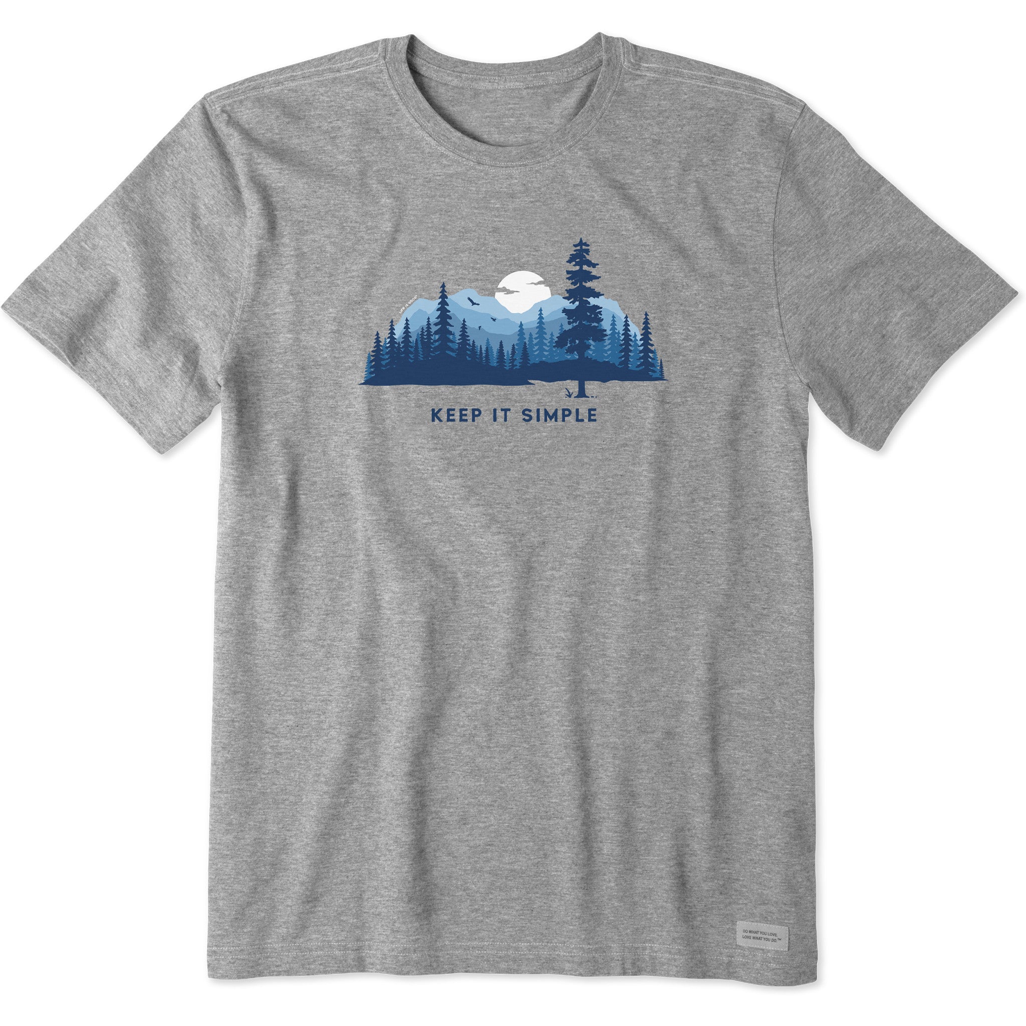 Men's Keep it Simple Evergreen Silo Short Sleeve Tee | Shop Life