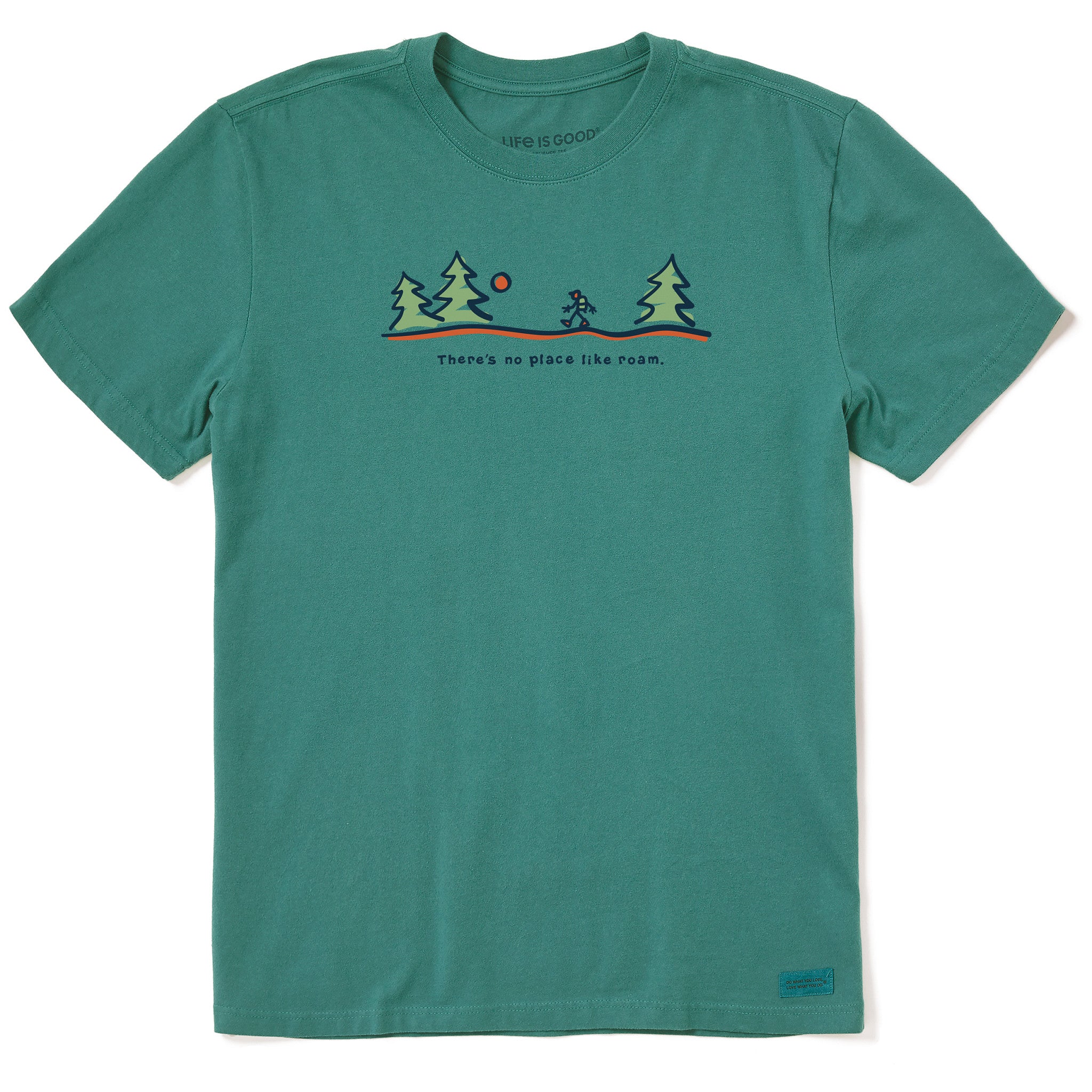 Men's There's No Place Like Roam Vista Short Sleeve Crusher Tee