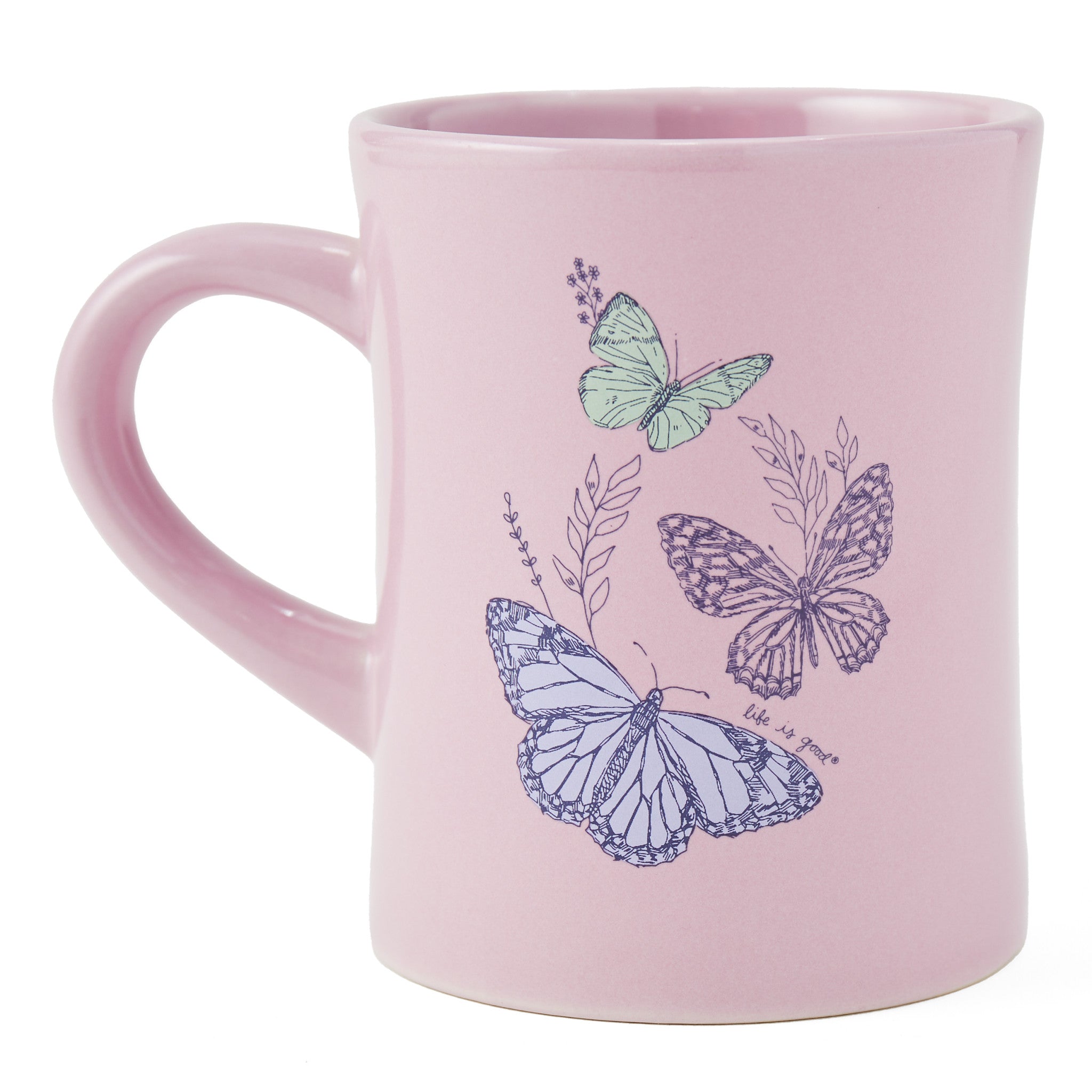 Life is Good Diner Mug