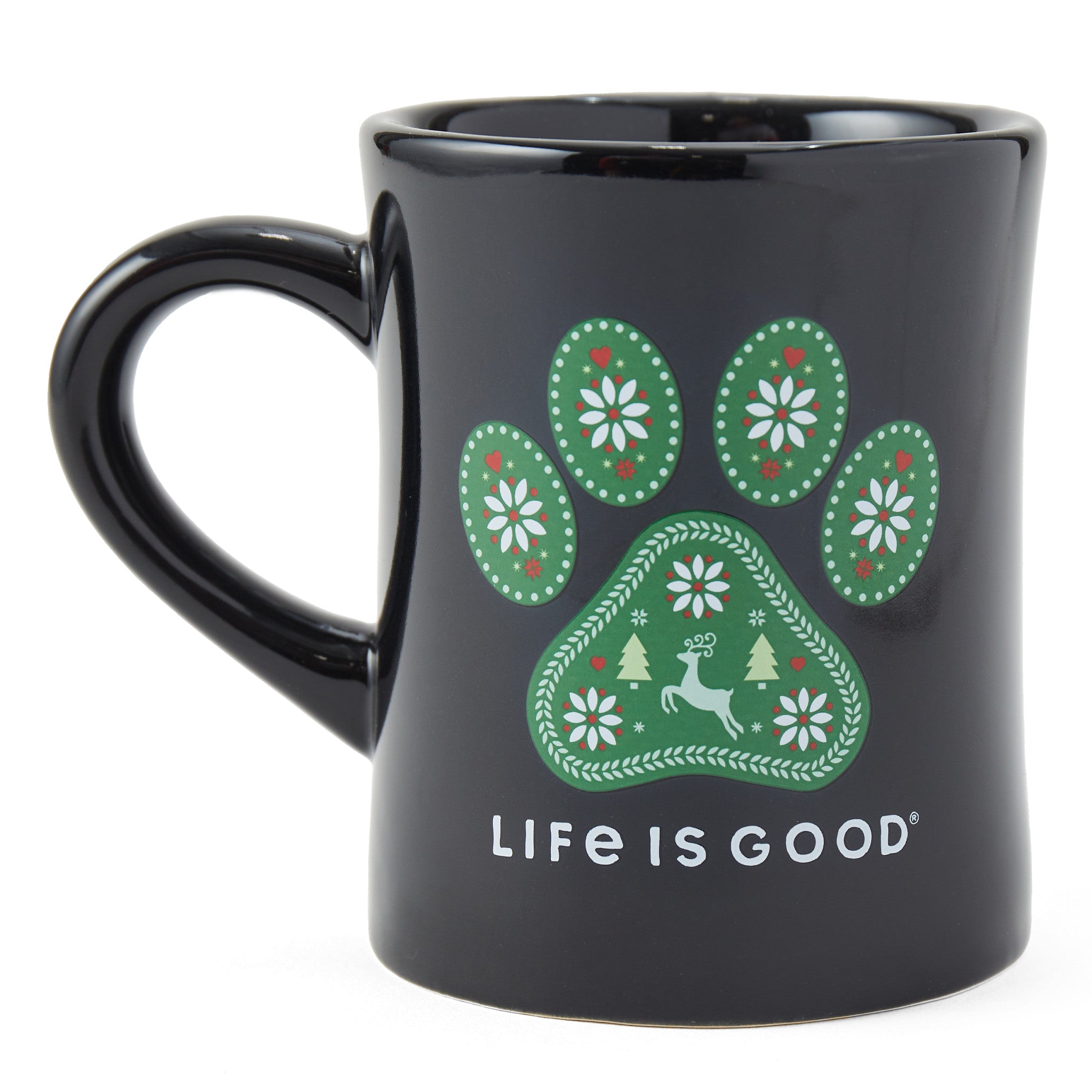Life is Good Diner Mug