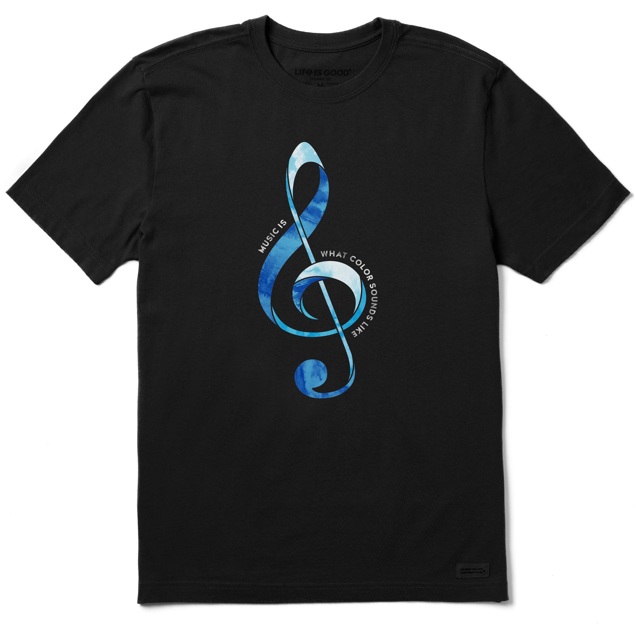 Men's G Clef What Color Sounds Like Short Sleeve Tee | Shop Life
