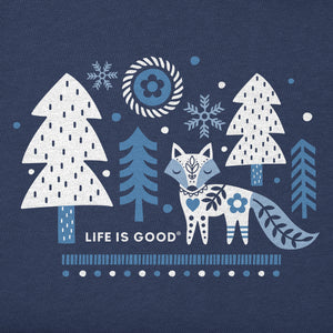 Product image for "Kids Winter Fox Long Sleeve Crusher Tee" ||116353_2