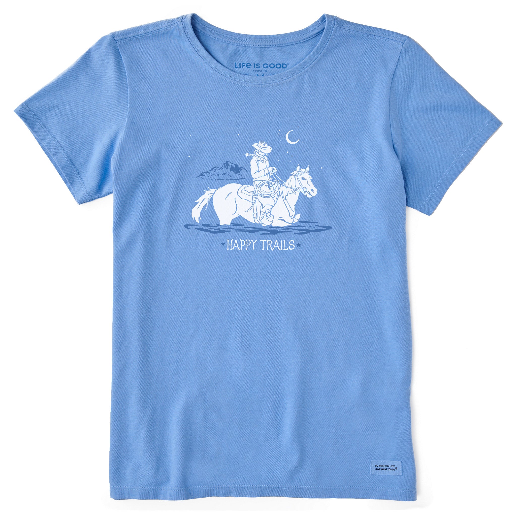 Women's Happy Trails Cowgirl Short Sleeve Tee | Shop Life is Good