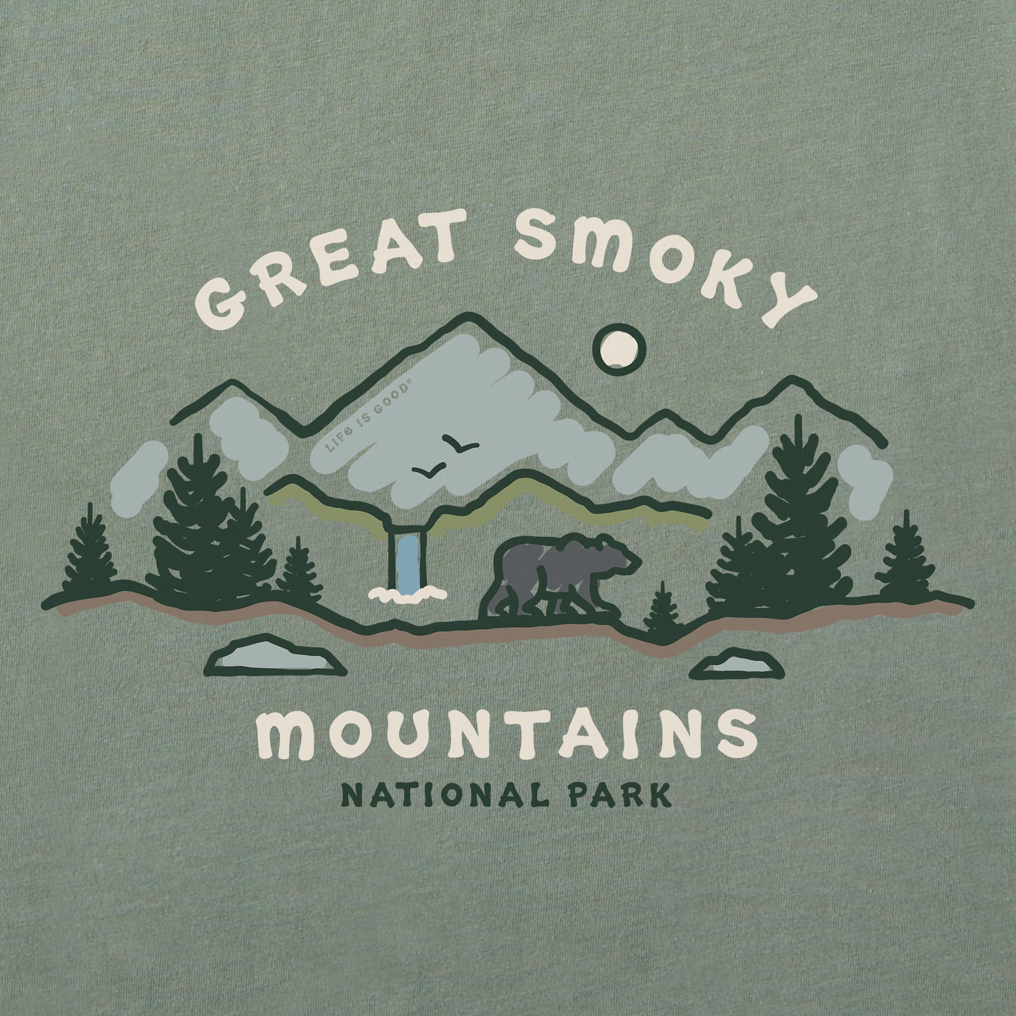 T-shirt Life Is Good Manches Longues Homme Randonnée Montagne Vista - 2XL Neuf