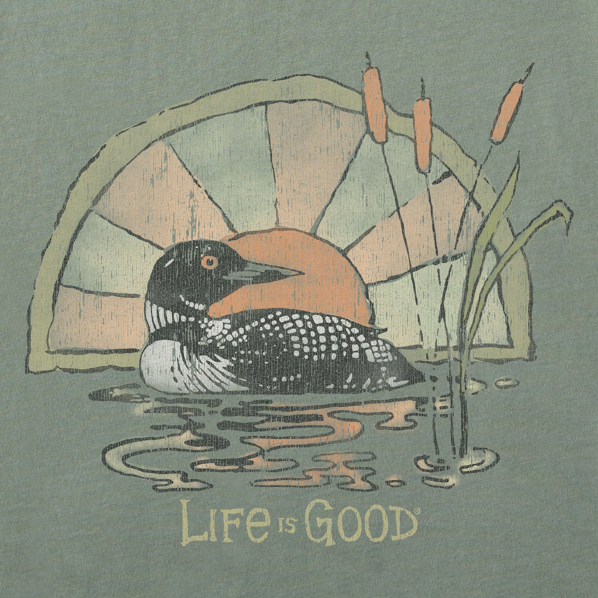 Product image for "Men's Loon Short Sleeve Tee" ||119378_2