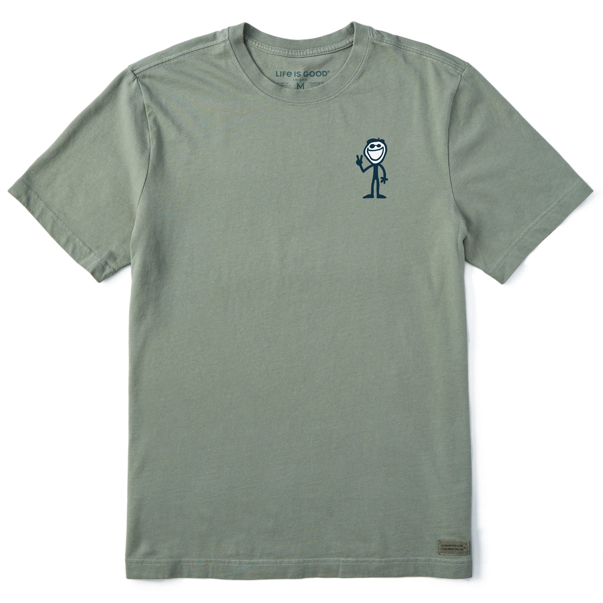 Men's Jake Peace Sign Short Sleeve Crusher Tee | Shop Life is Good