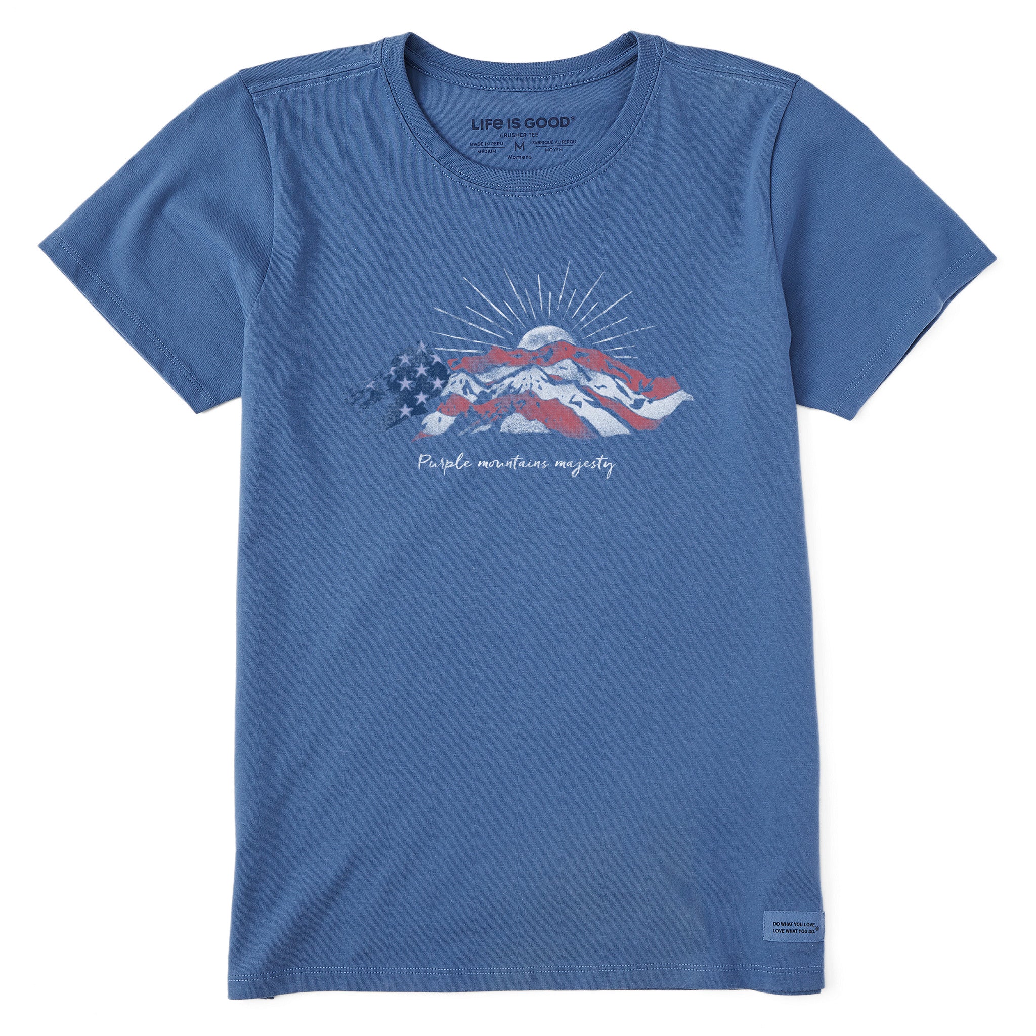 Women's Purple Mountain Majesty Short Sleeve Crusher Tee | Shop