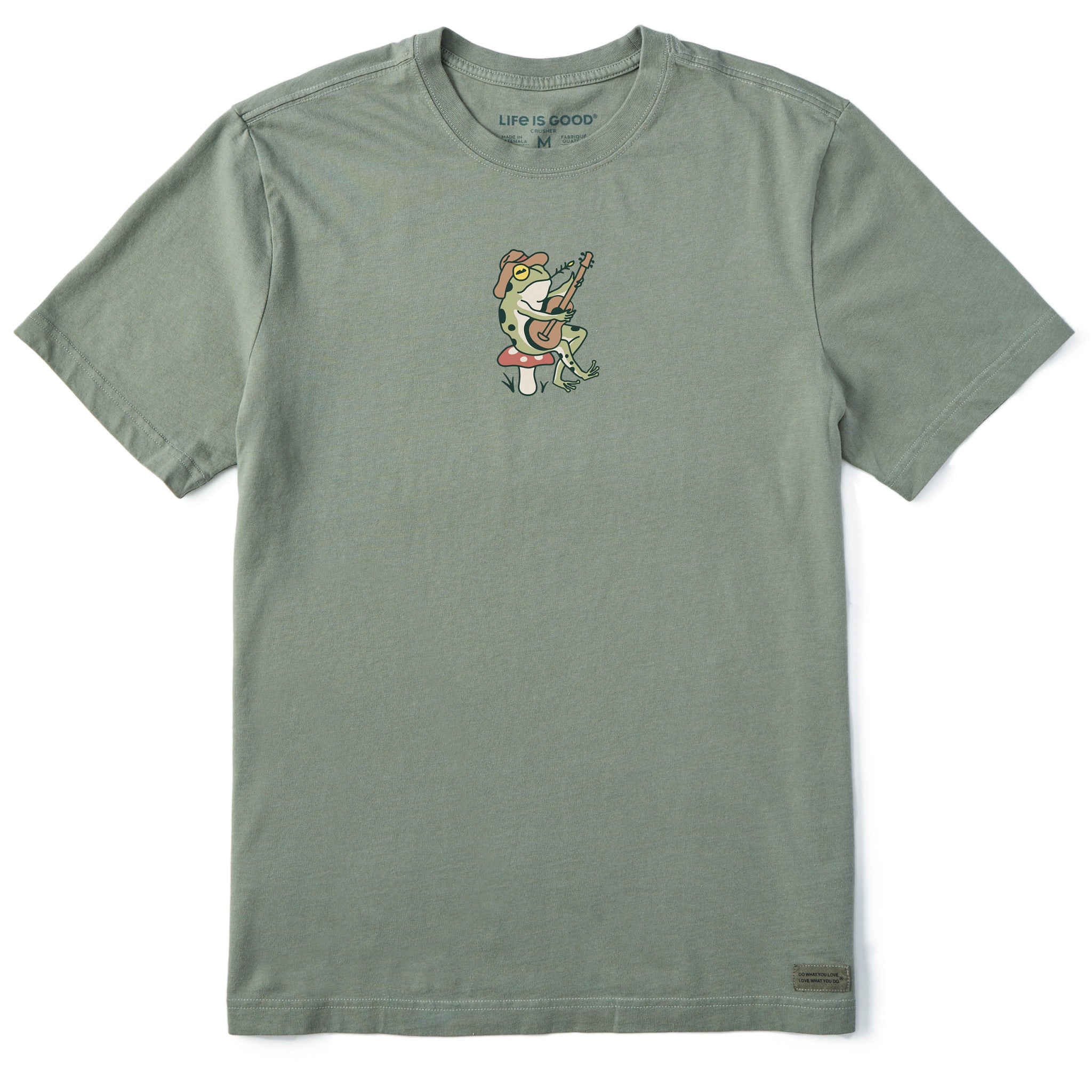 Men's Frog Guitar Short Sleeve Crusher Tee | Shop Life is Good