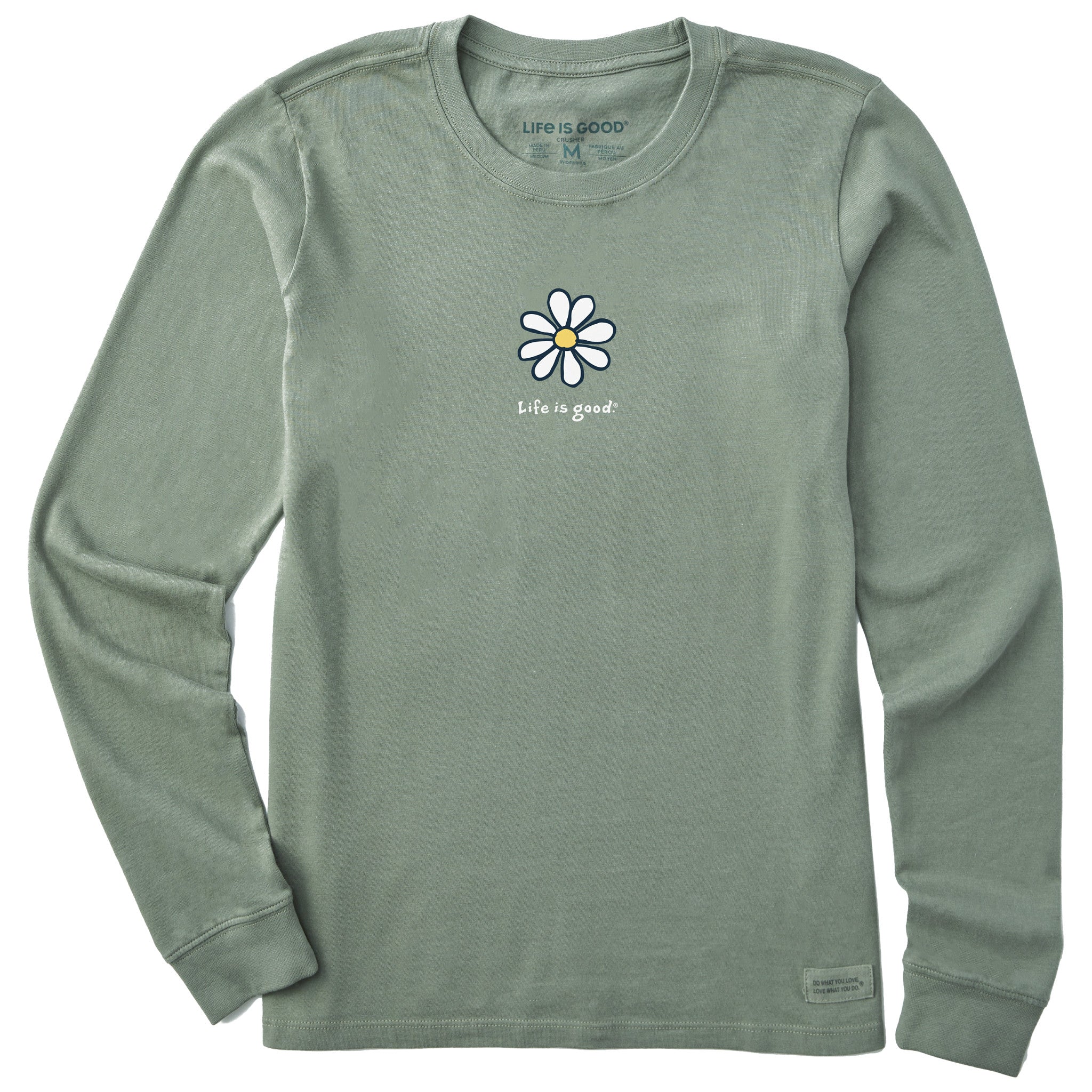 Women's LIG Daisy Long Sleeve Crusher Tee | Shop Life is Good