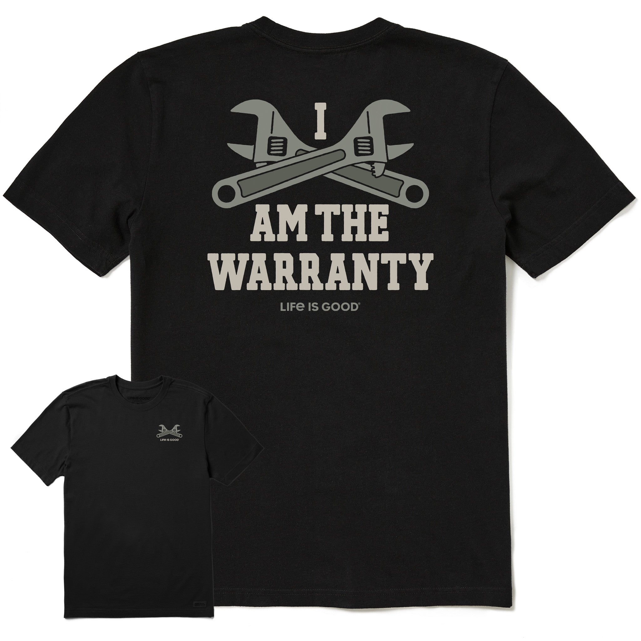 Men's I am the Warranty Short Sleeve Tee | Shop Life is Good