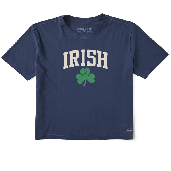 Life Is Good Women's Crusher V-Neck T-Shirt - Cloverfield Graphic Tee, 100% Cotton, Relaxed Fit - View #3