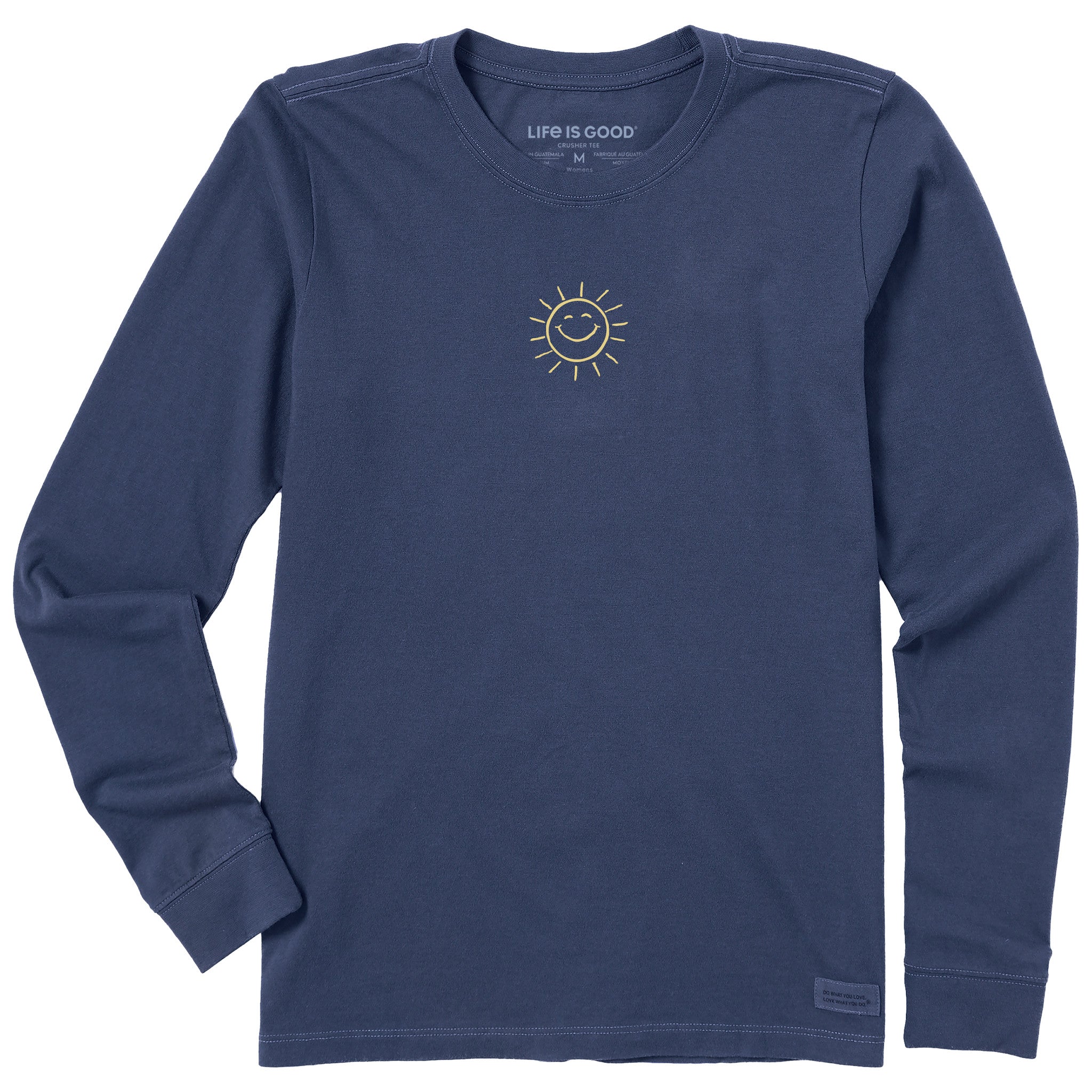 Product image for "Women's Lil' Happy Sunshine Long Sleeve Crusher Tee" ||124233_1