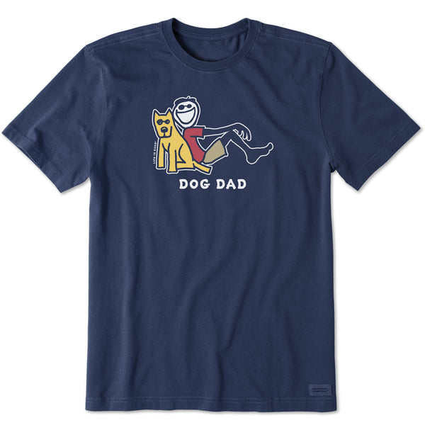 Men's Dog Dad Jake & Rocket Lean Short Sleeve Tee | Shop Life is Good
