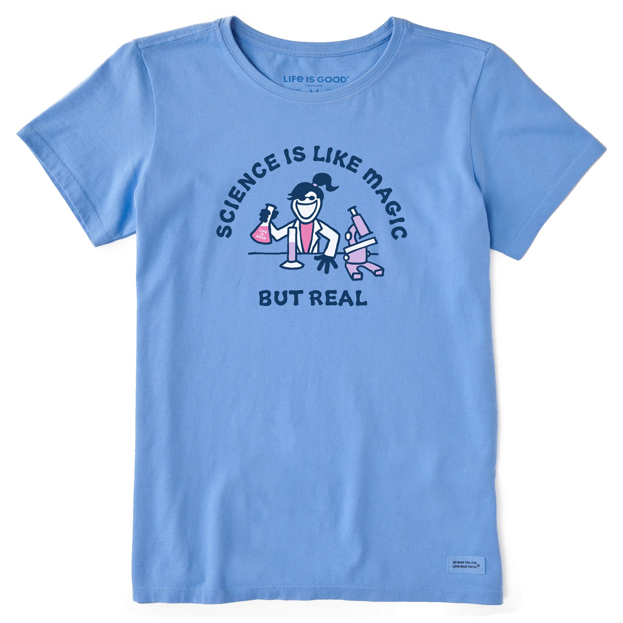 Women's Jackie Science is Like Magic Short Sleeve Crusher Tee