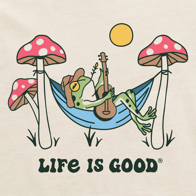 Product image for "Men's Frog Guitar Hammock Short Sleeve Crusher Tee" ||124476_2