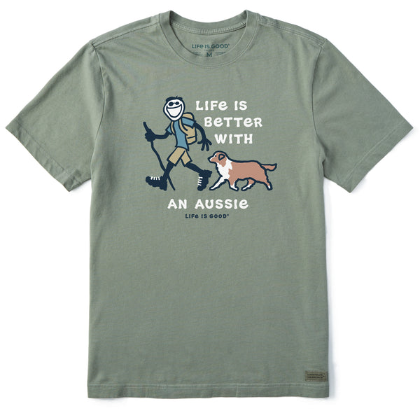 Men's Better With an Aussie Jake Short Sleeve Tee | Shop Life is Good