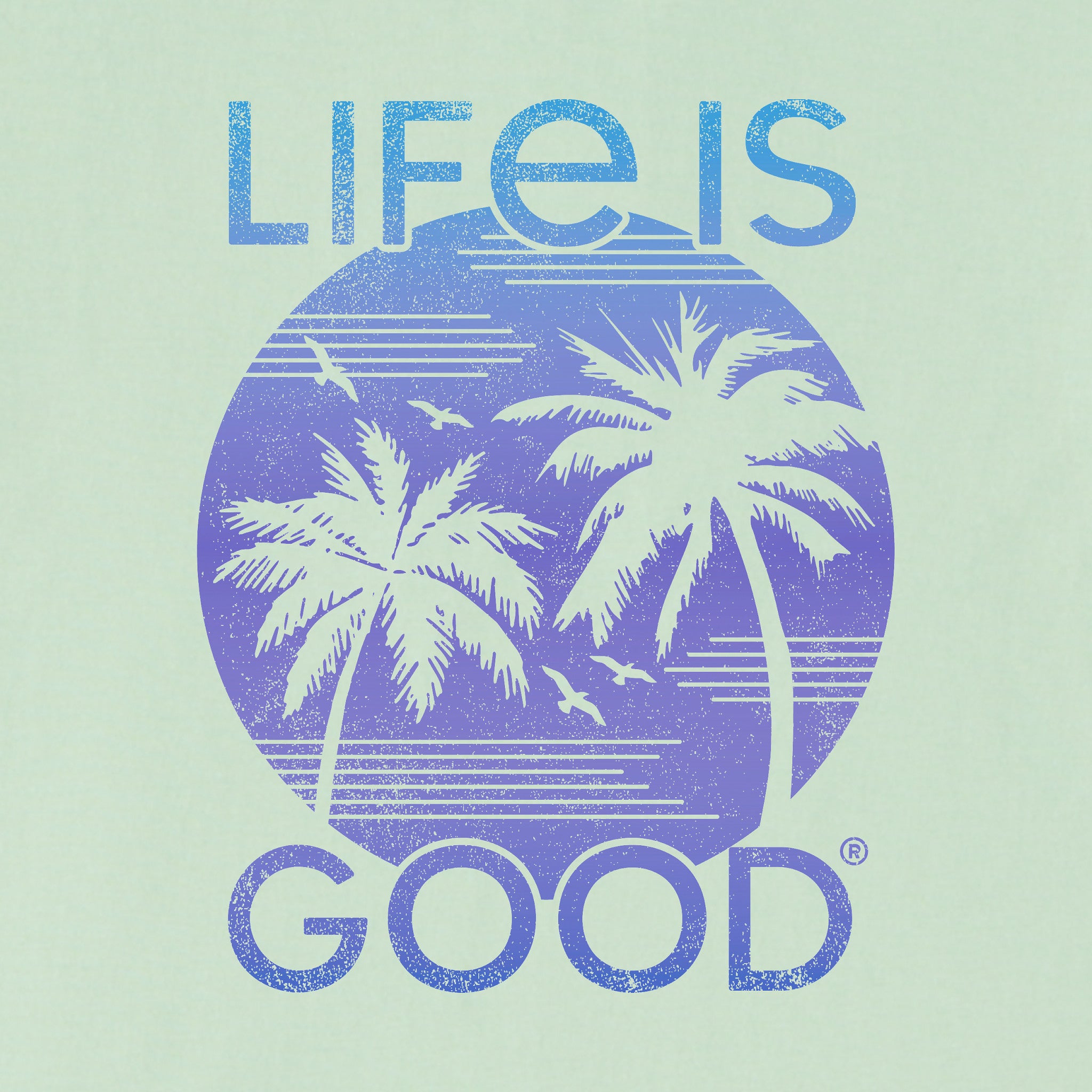 Product image for "Women's Retro Palms Long Sleeve Tee" ||126104_2