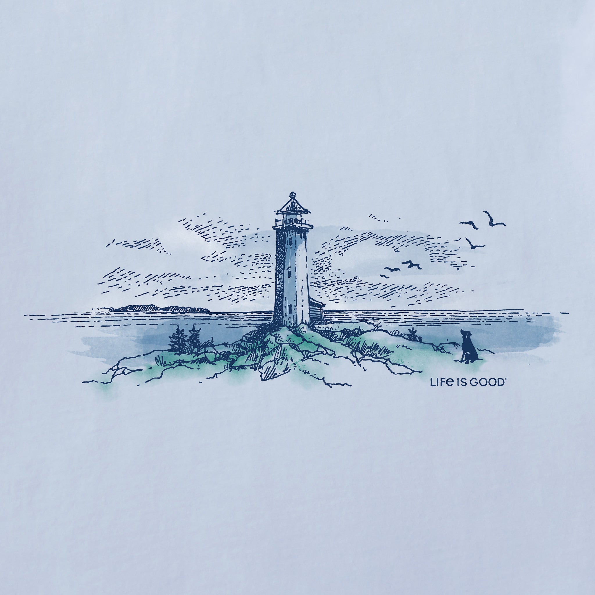 Women's Lighthouse Vista Short Sleeve Tee | Shop Life is Good