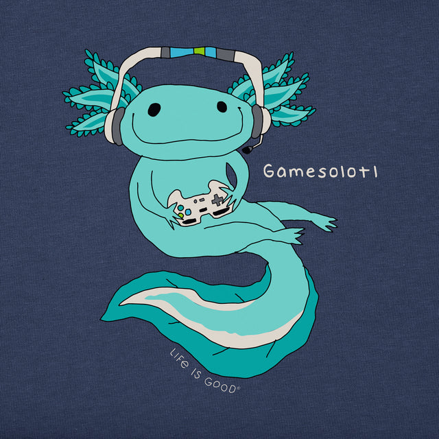 Product image for "Kids Gamesolotl Long Sleeve Crusher Tee" ||127016_2