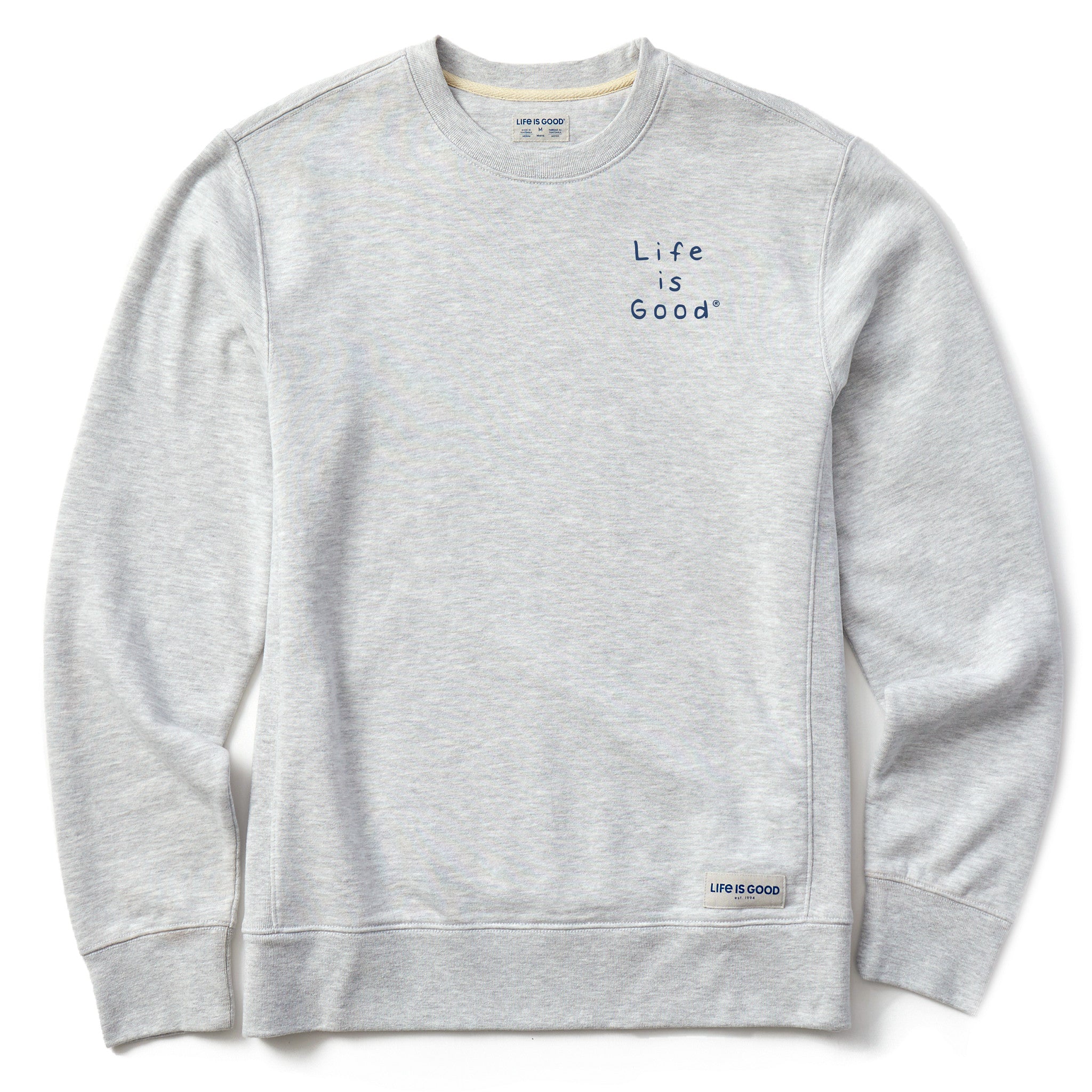 Men's Quirky Stacked LIG Simply True Fleece Crew