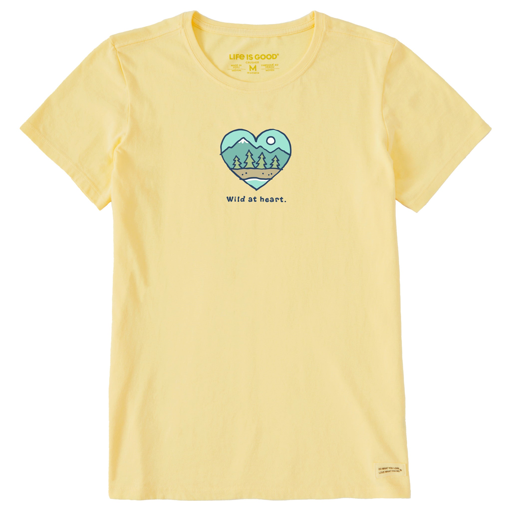 Women's Wild At Heart Short Sleeve Crusher Tee | Shop Life is Good