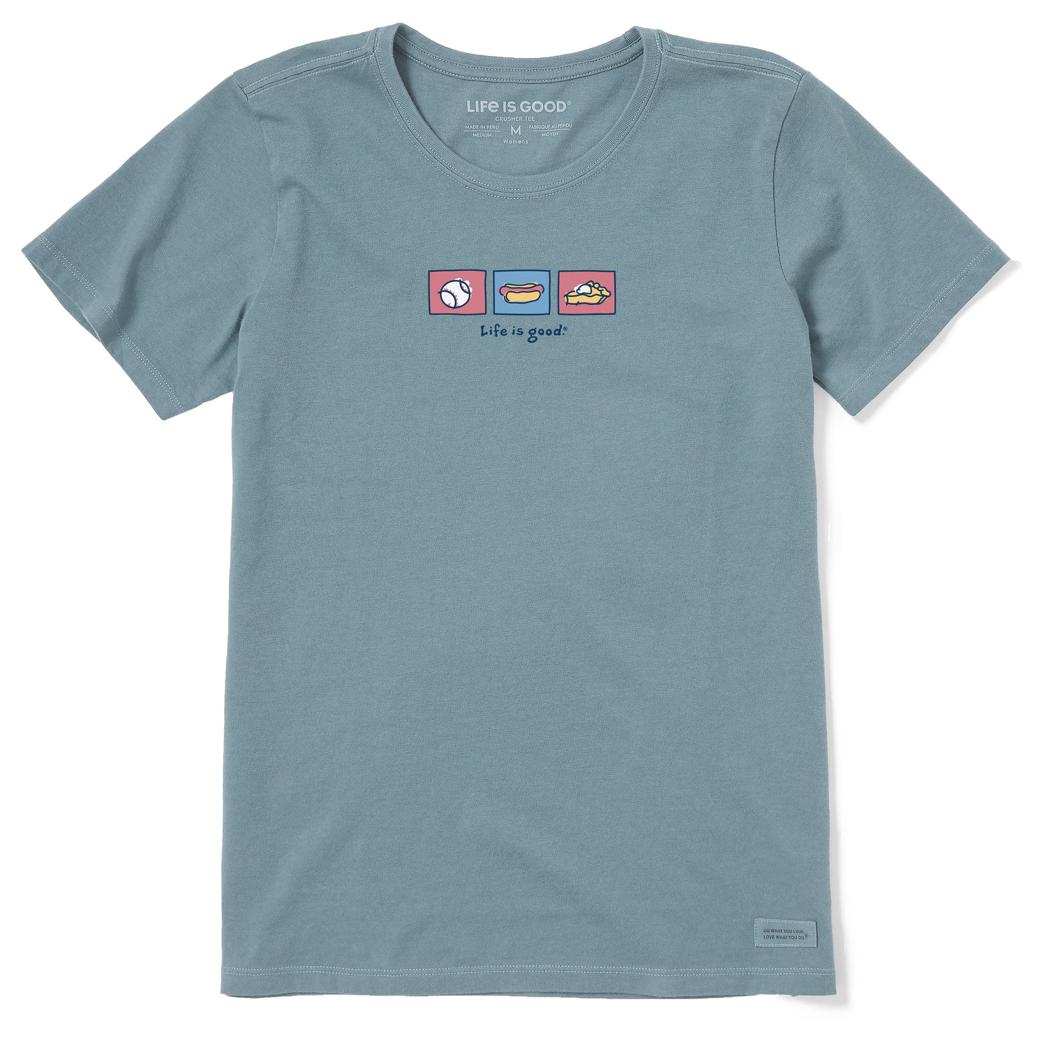 Product image for "Women's All American Short Sleeve Crusher Tee" ||129159_1