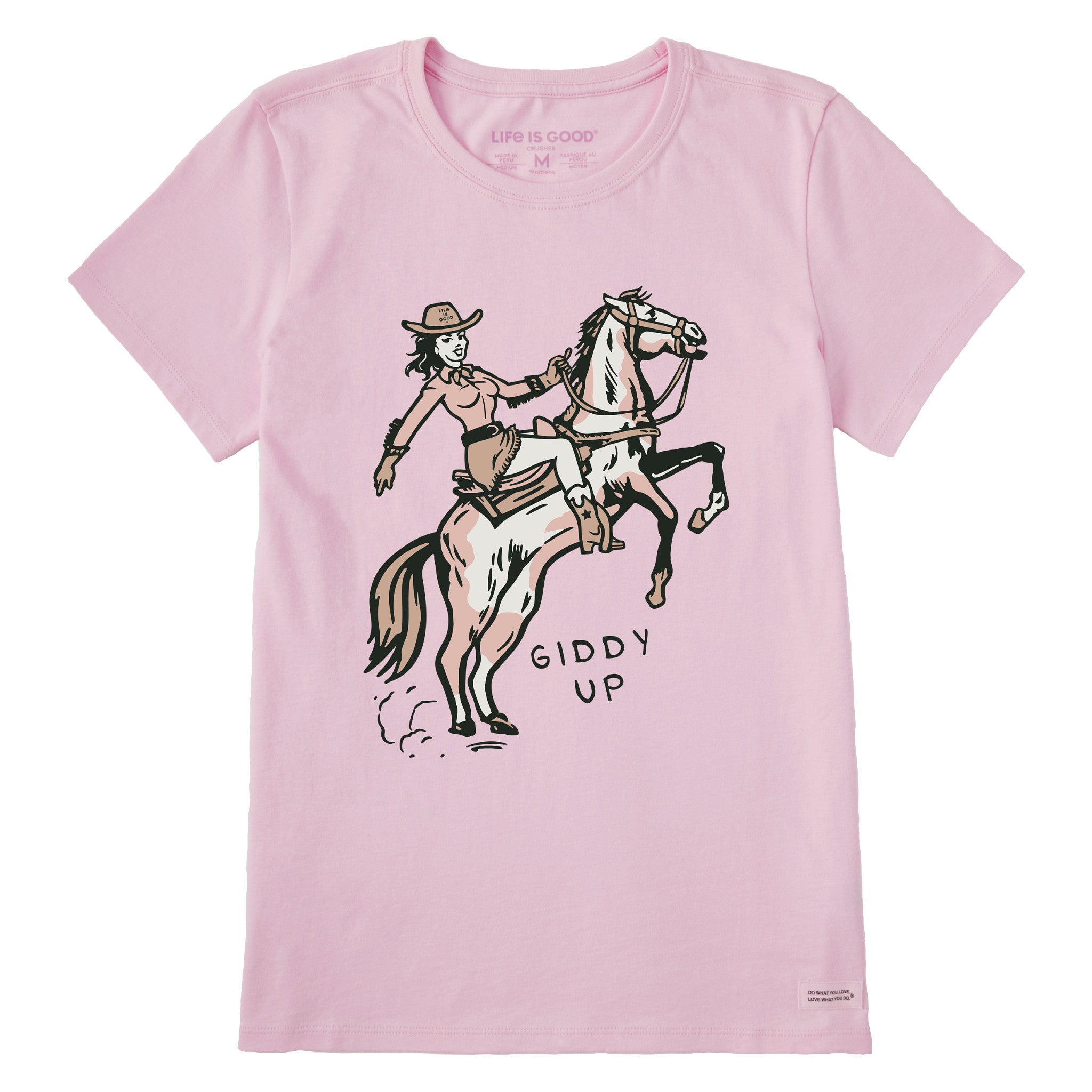 Women's Giddy Up Short Sleeve Crusher Tee | Shop Life is Good