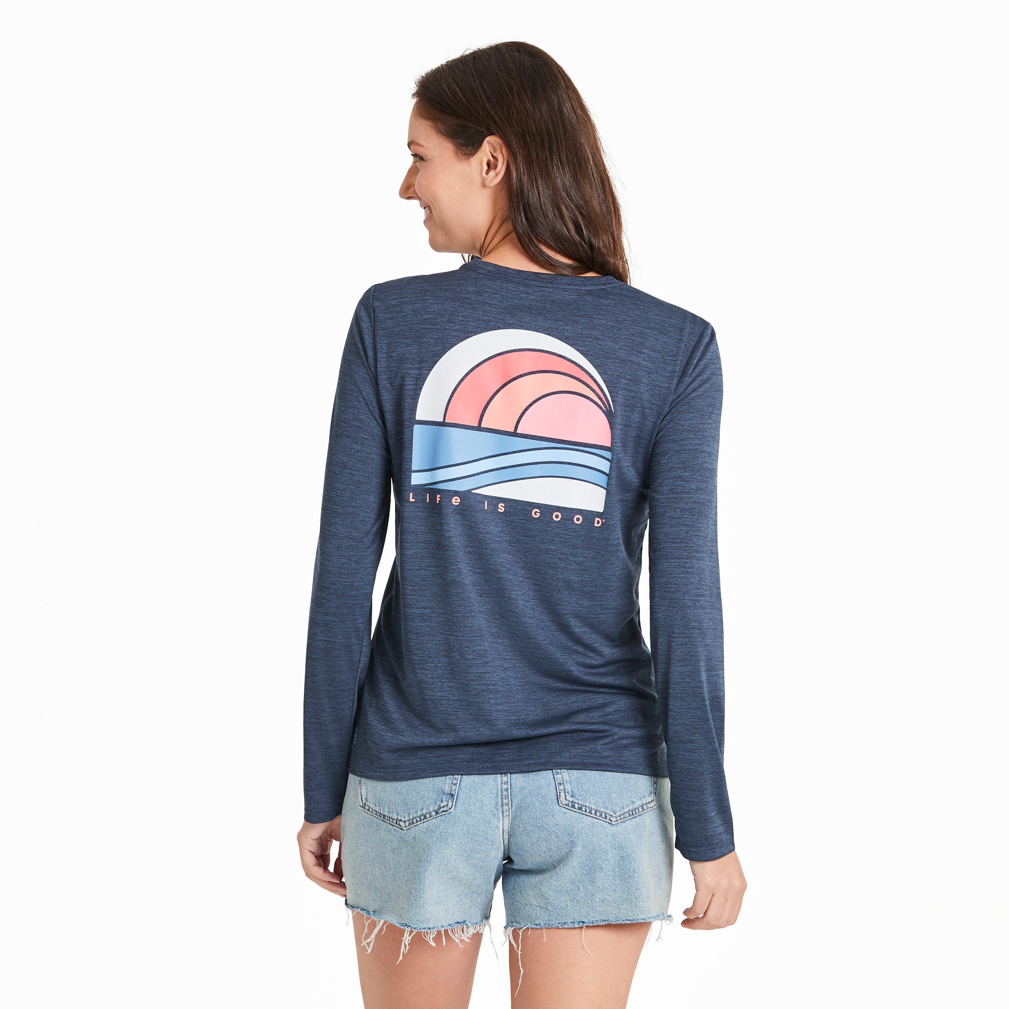Product image for "Women's LIG Sun & Water Long Sleeve Sun Crusher Tee" ||129344_3