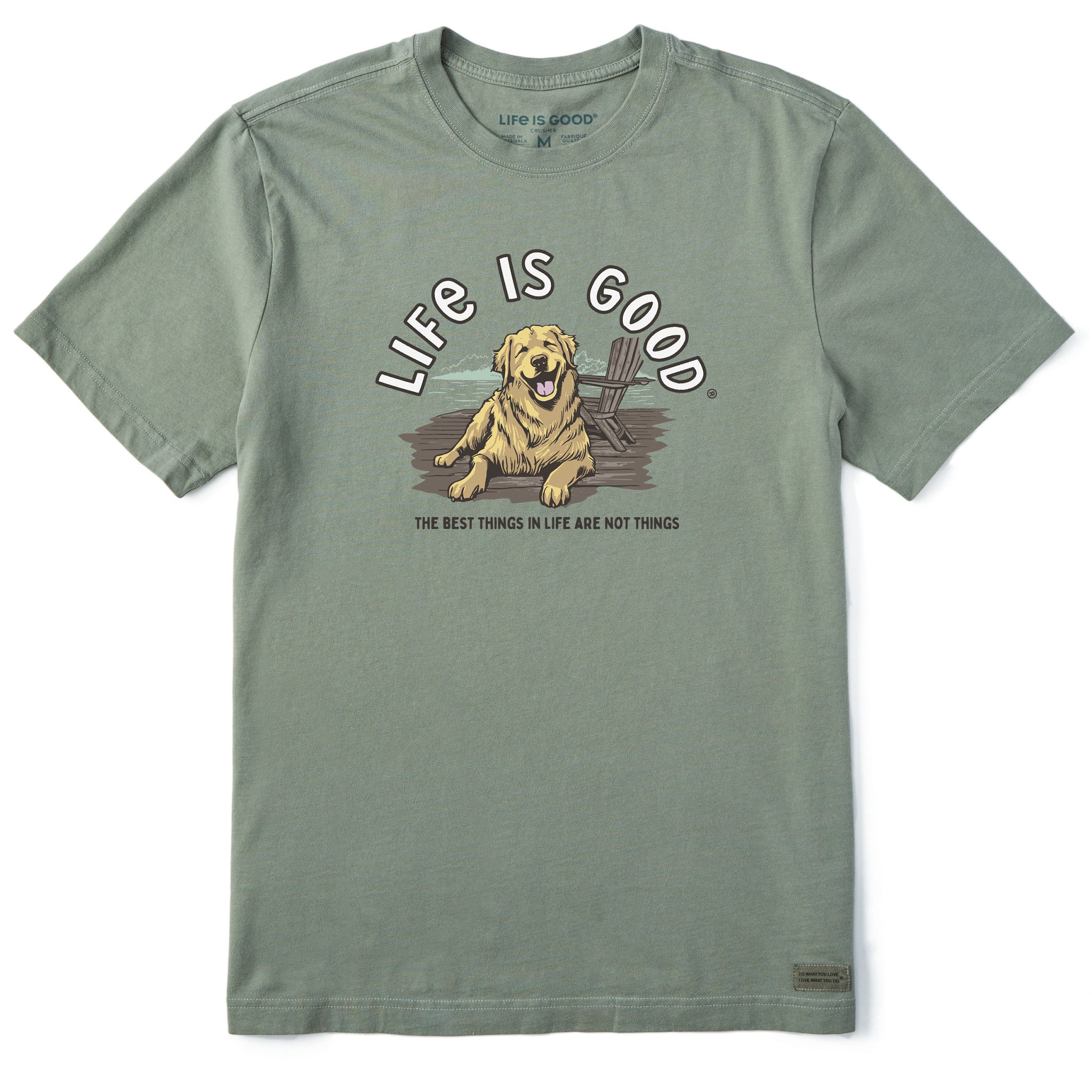 Men's Best Things Golden Dock Short Sleeve Tee | Shop Life is Good