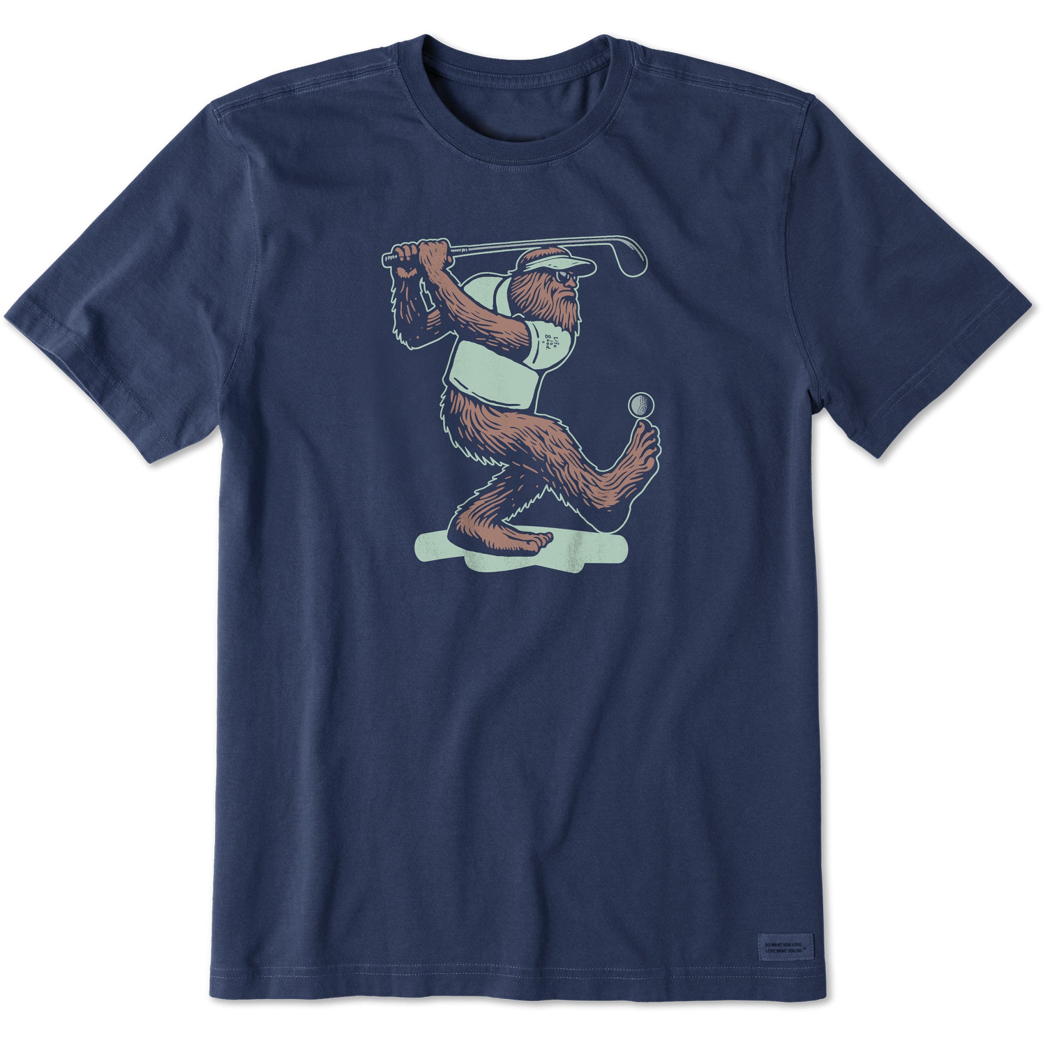 Men's Bigfoot Golfing Short Sleeve Tee | Shop Life is Good