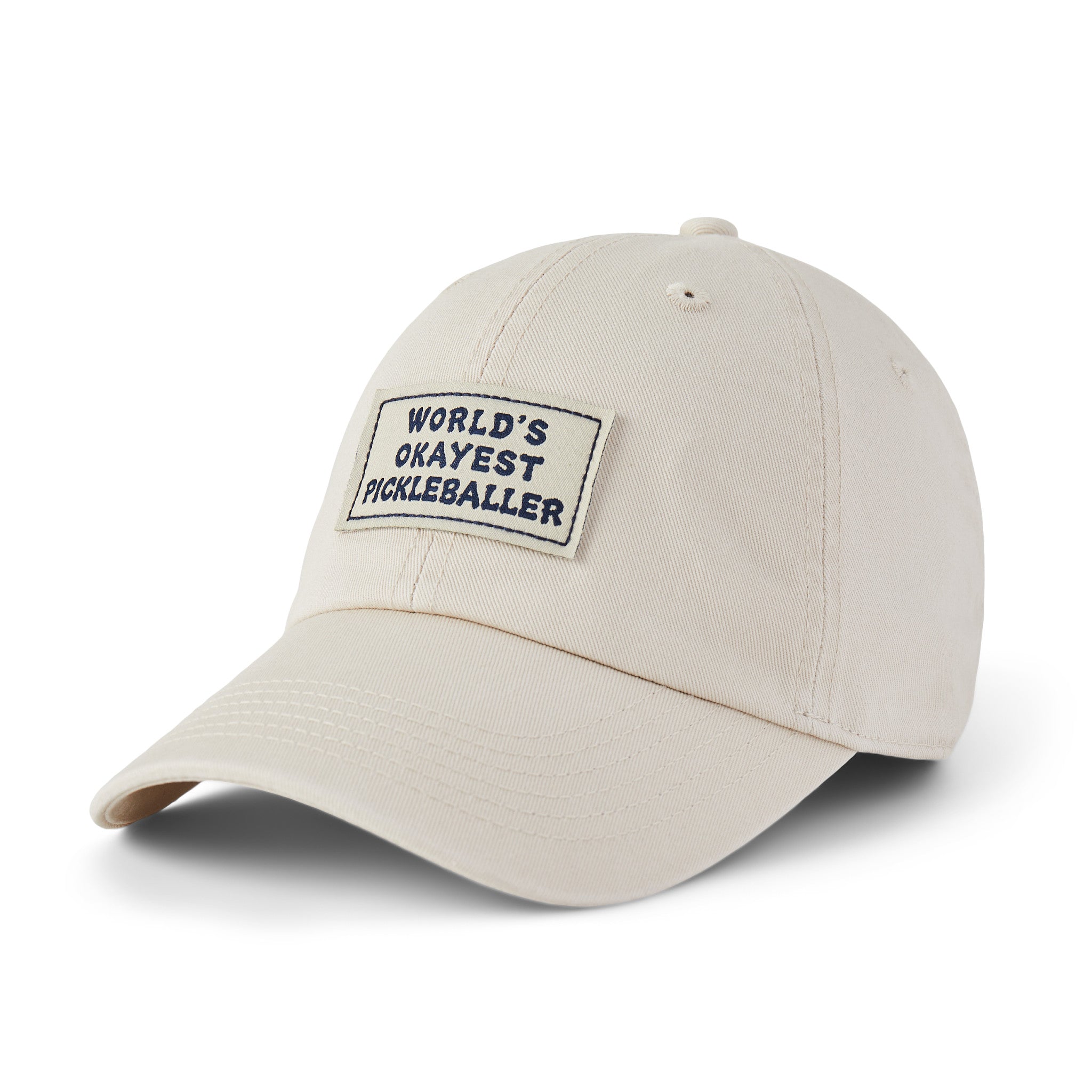 Adult Unisex World's Okayest Pickleballer Chill Cap | Shop Life is