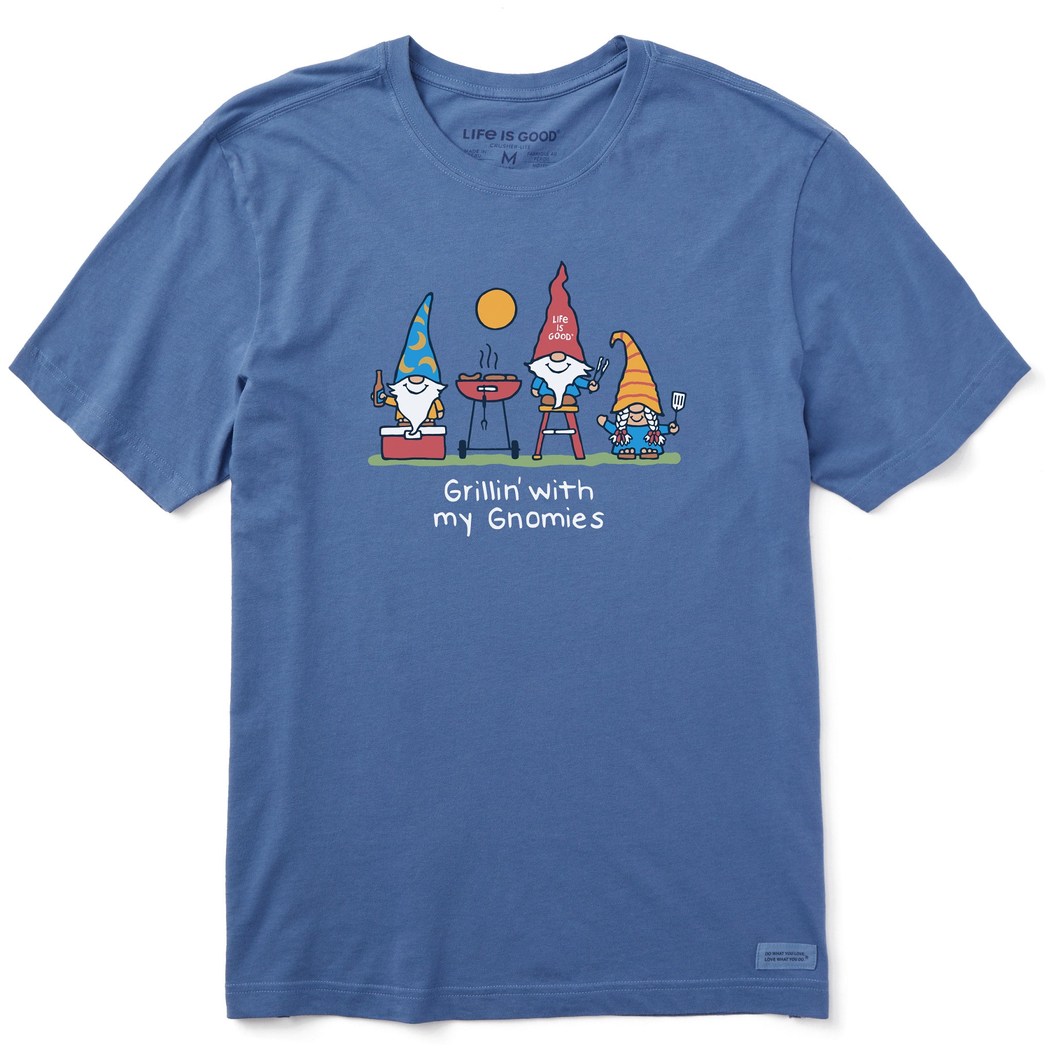 Men's Grillin' w My Gnomes Gnomes Short Sleeve Tee | Shop Life is Good