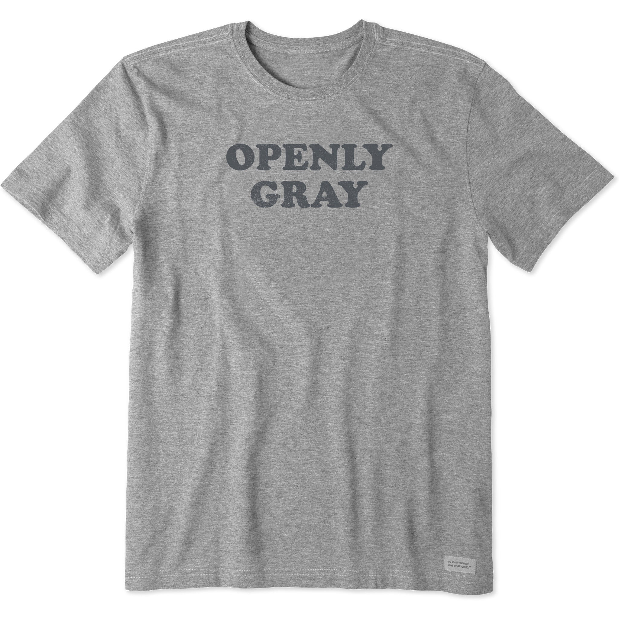 Men's Openly Gray Short Sleeve Tee | Shop Life is Good