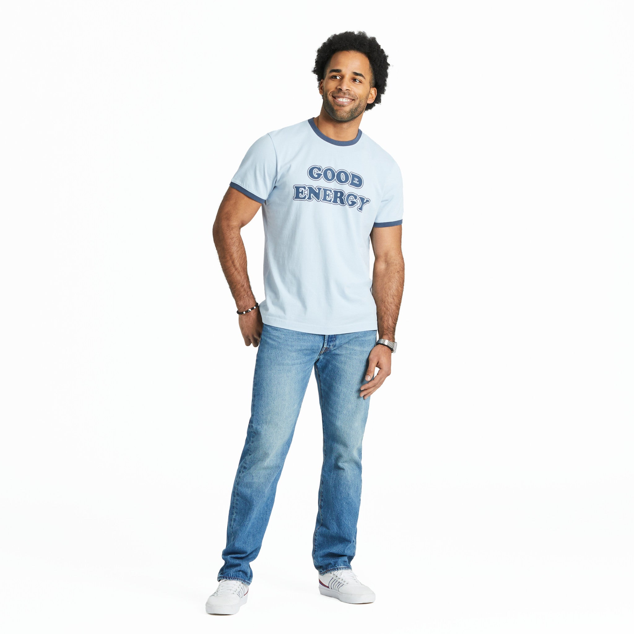 Men's Cooper Good Energy Classic Crusher Ringer Tee | Shop Life is