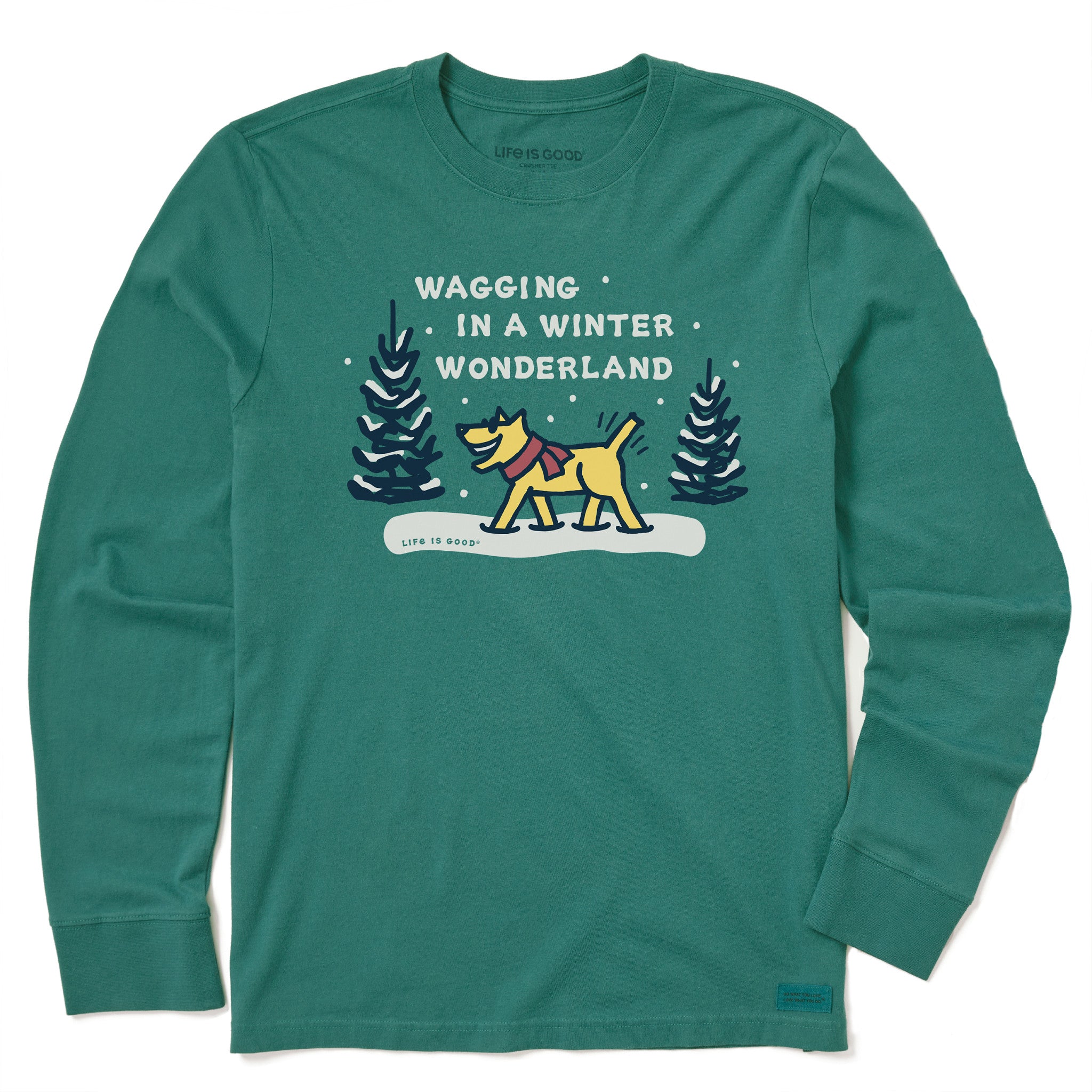 Men's Wagging Wonderland Rocket Long Sleeve Crusher Tee | Shop