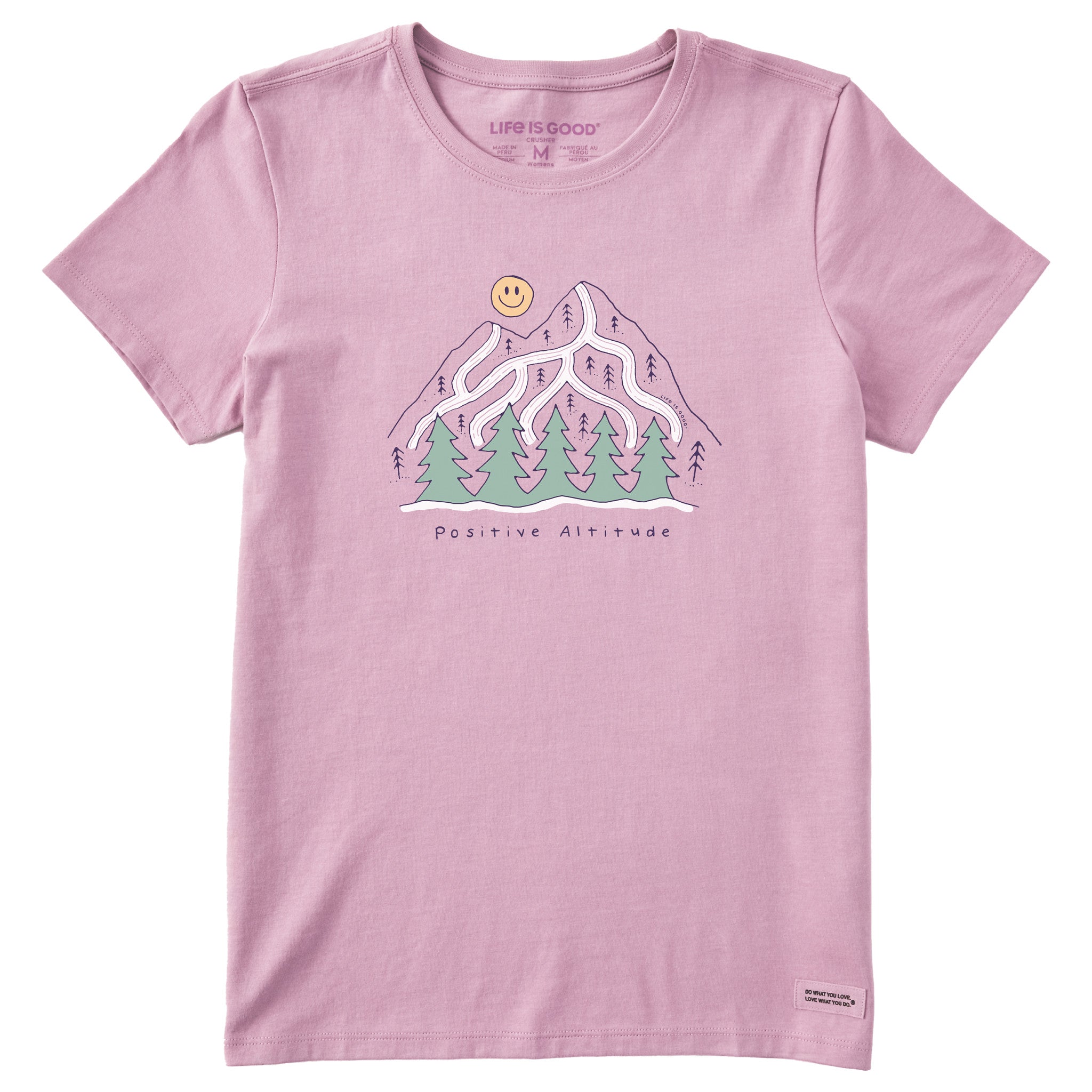 Women's Positive Altitude Mountain Short Sleeve Crusher Tee | Shop
