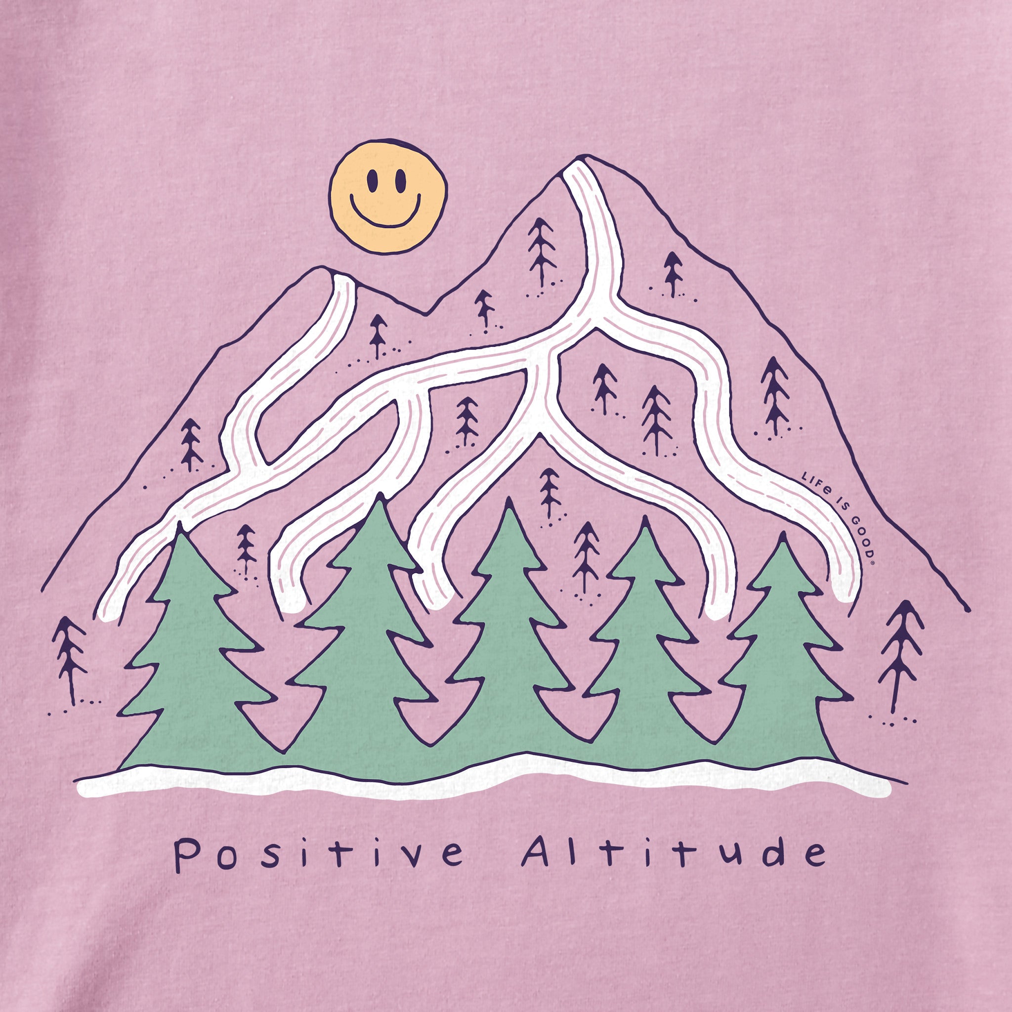 Women's Positive Altitude Mountain Long Sleeve Crusher Tee | Shop