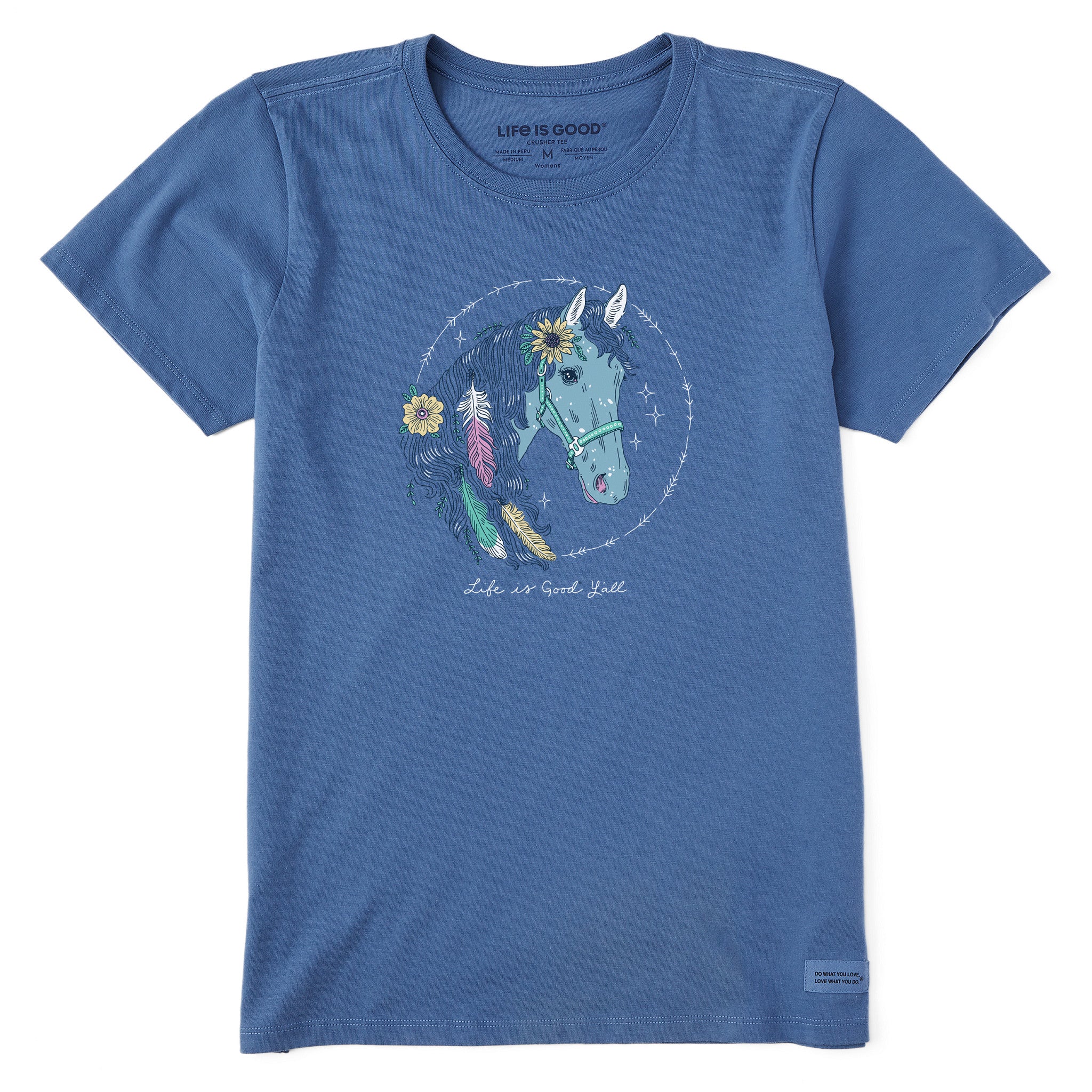 house on the hill Tee (Brown Horse) 100