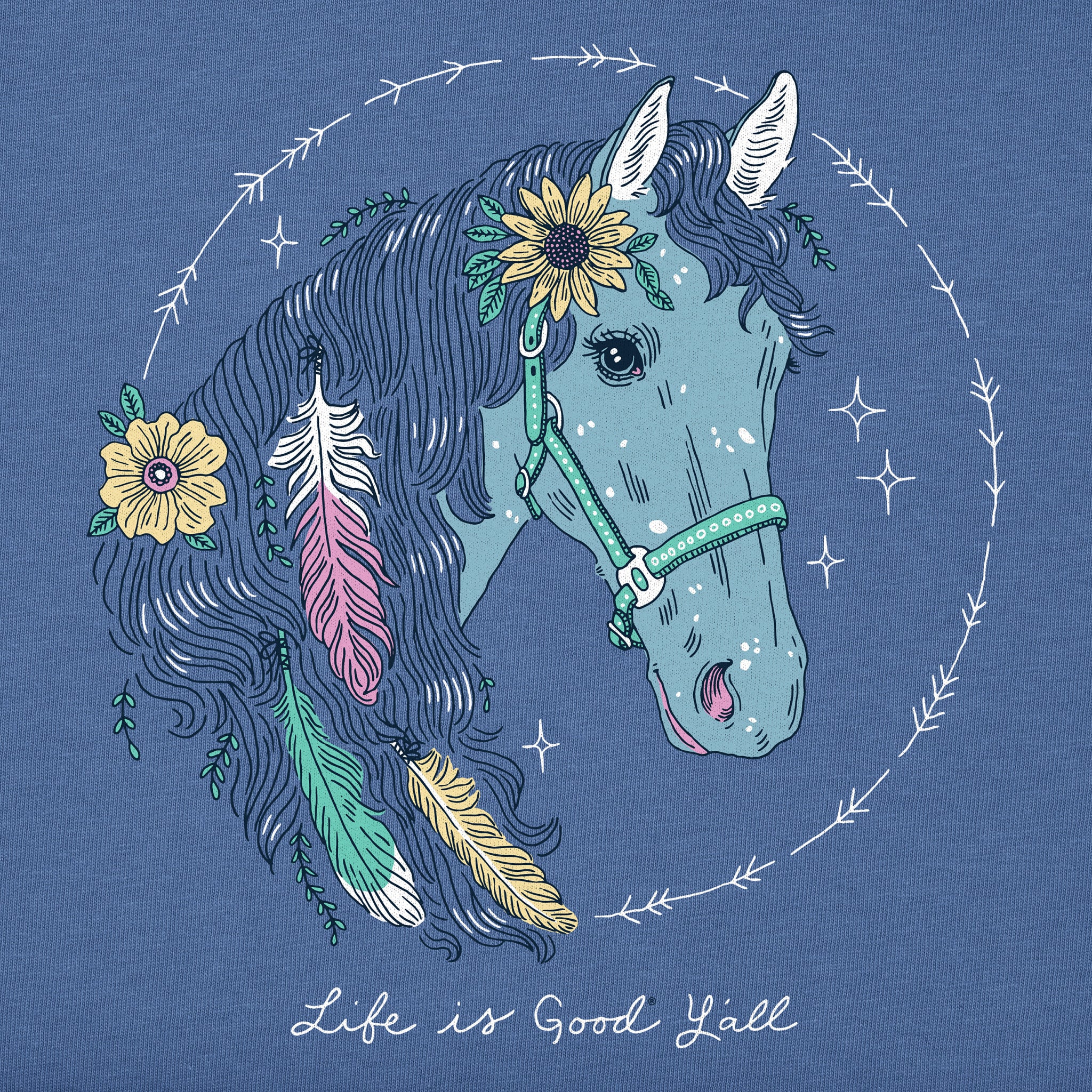 トップス house on the hill L/S Tee Brown Horse 80 house on the hill L/S Tee Brown Horse 90｜house on the hill L/