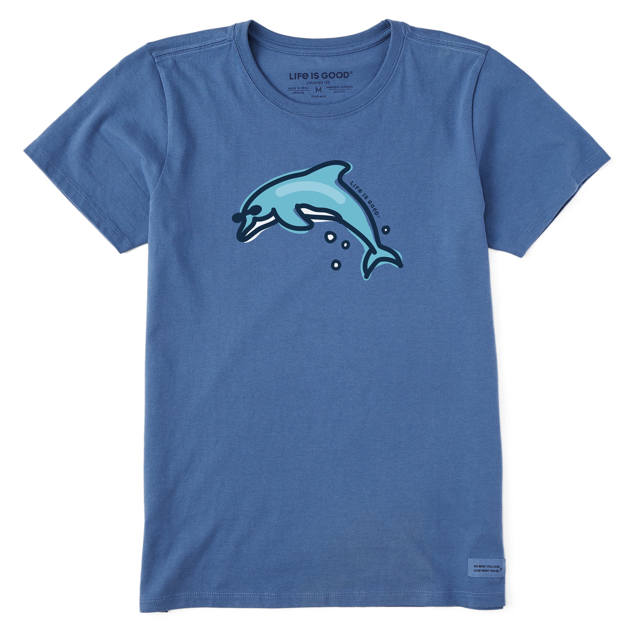Women's Jumping Dolphin Short Sleeve Crusher Tee | Shop Life is Good