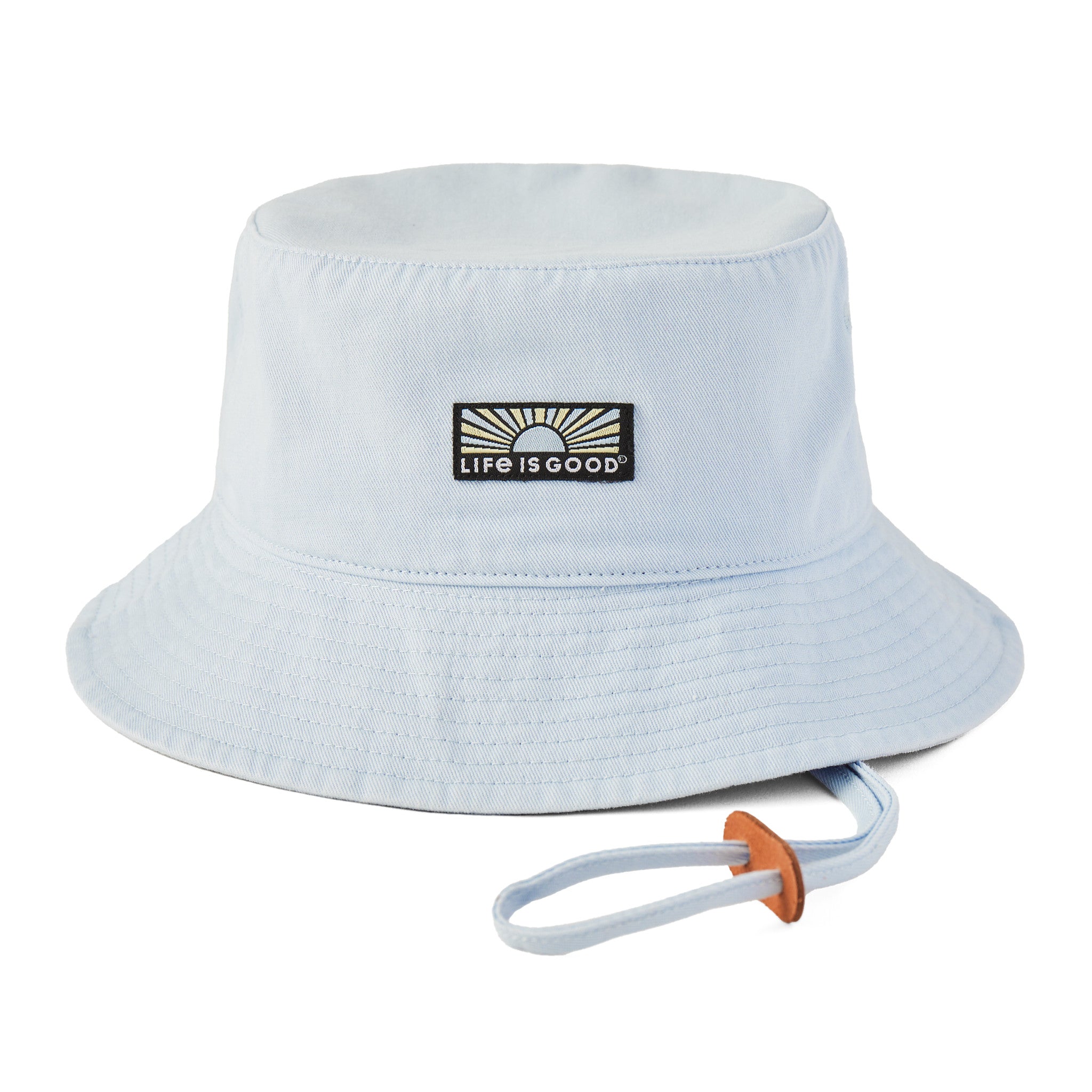 Adult Unisex Retro Sunburst Bucket Hat Shop Life is Good